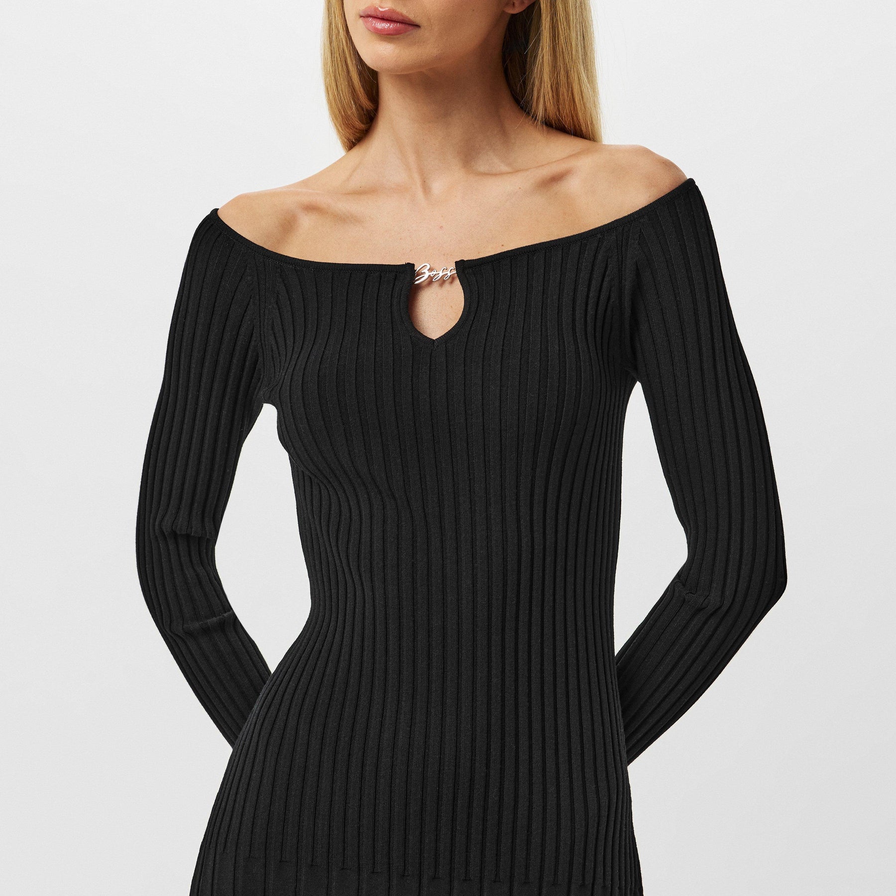 Flimt Knitted Midi Dress