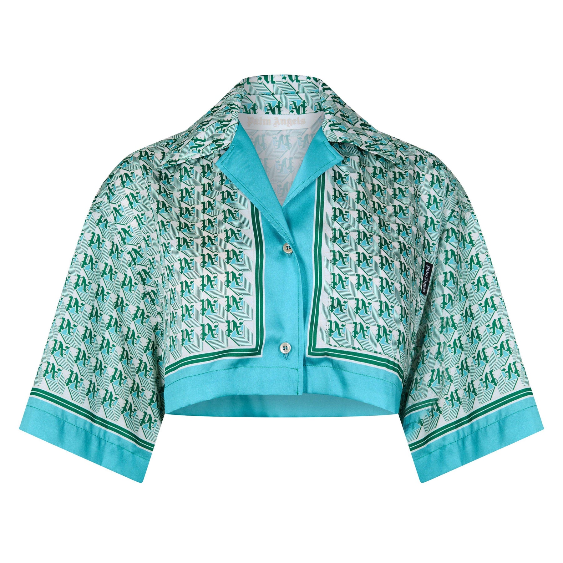 Diamond Cropped Shirt
