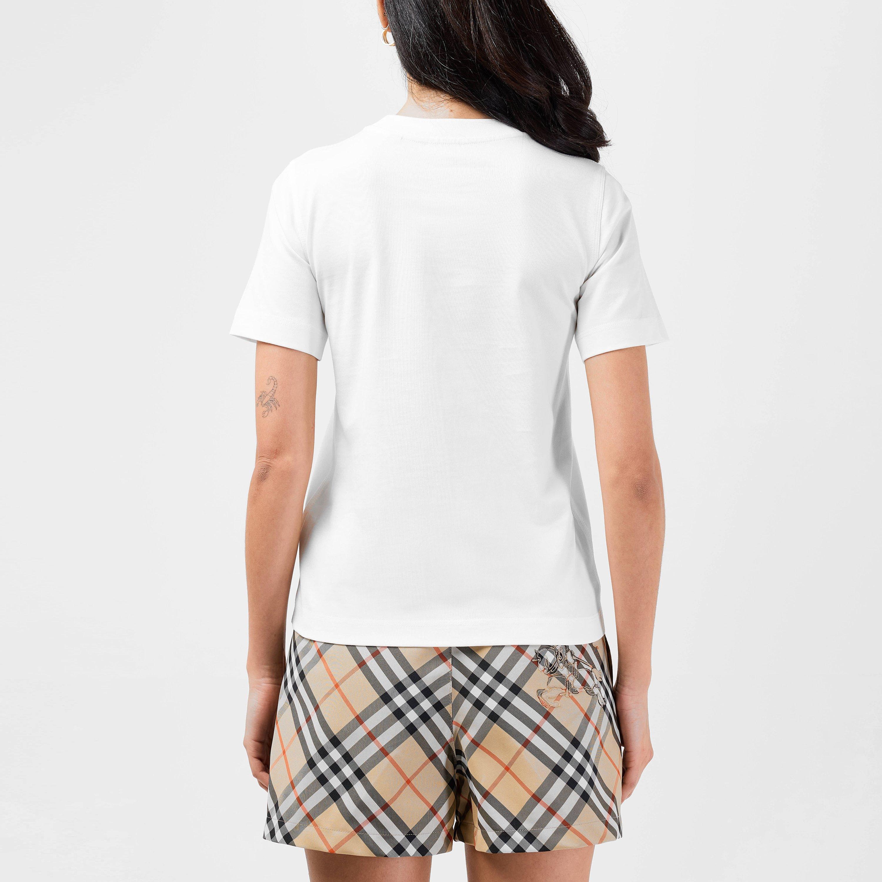 Check Label Patch T-Shirt