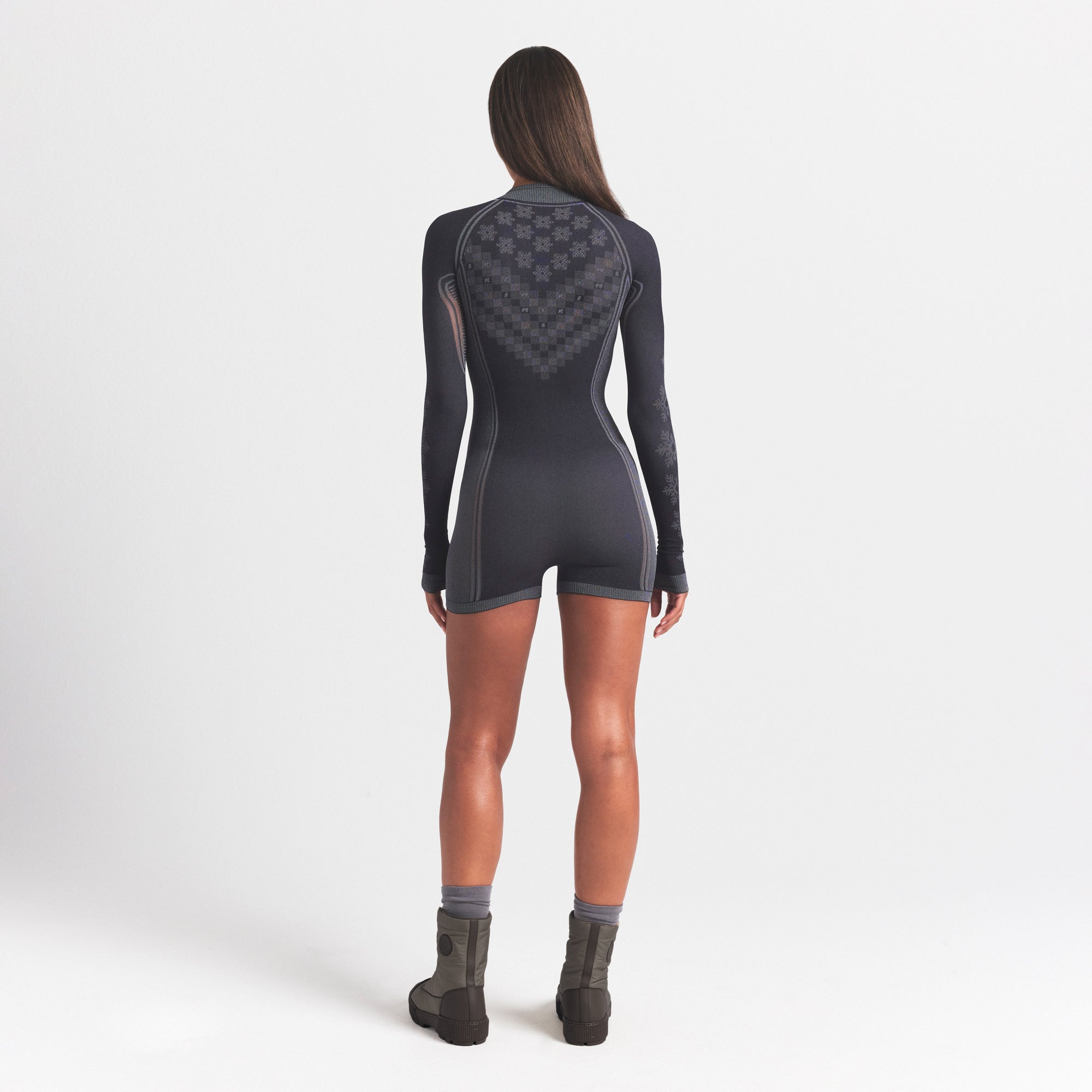 Skims First Layers Half Zip Onesie