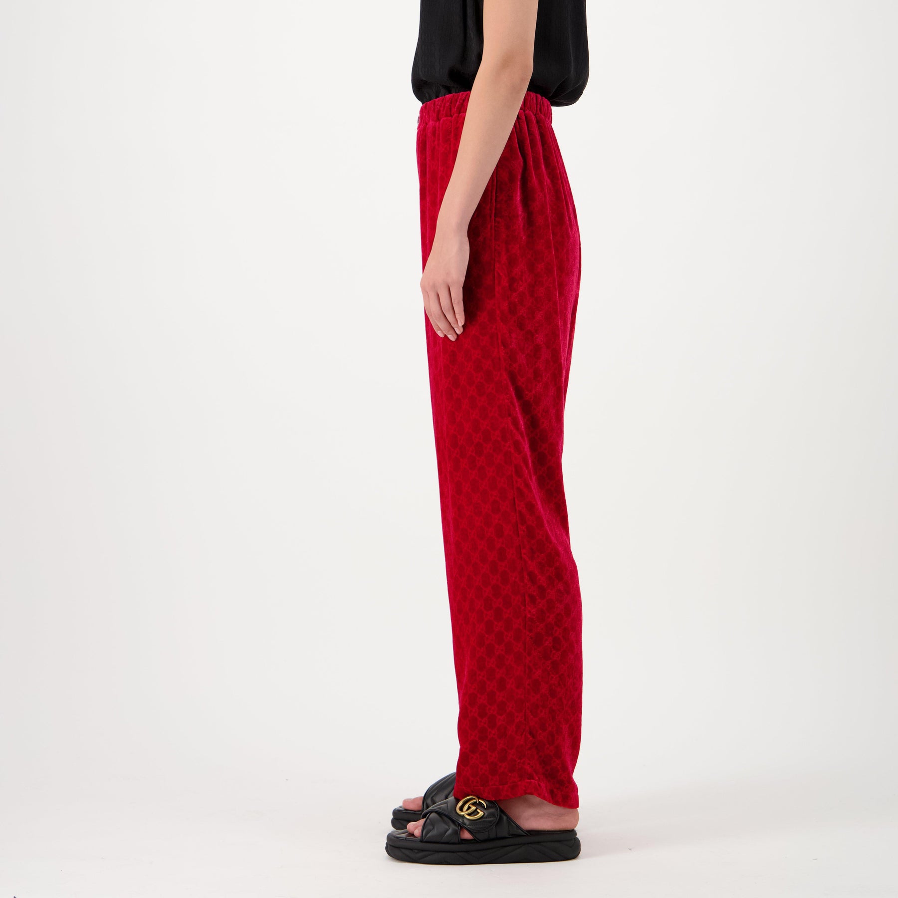 GG Devoré Velvet Trousers
