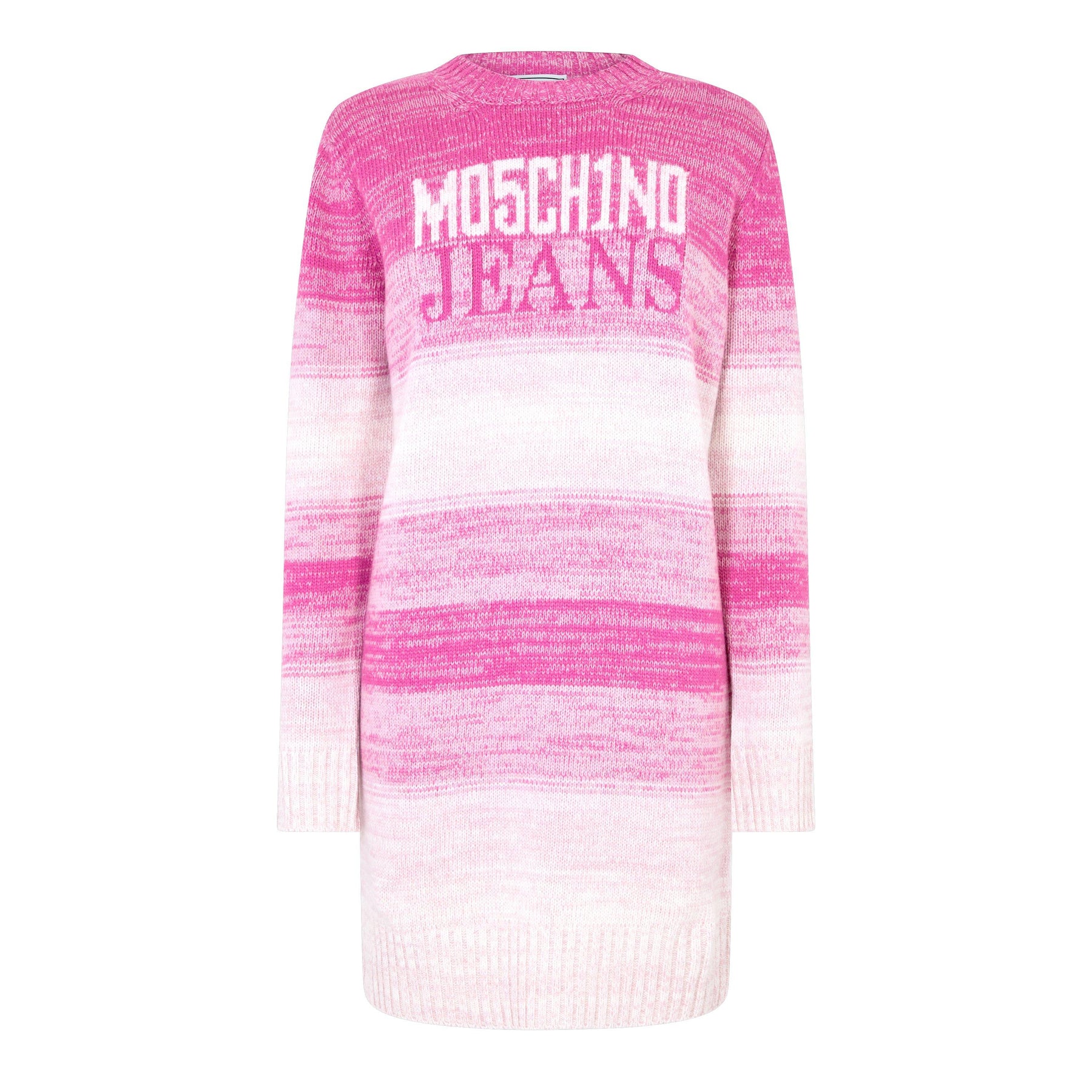 Intarsia Knit Logo Dress