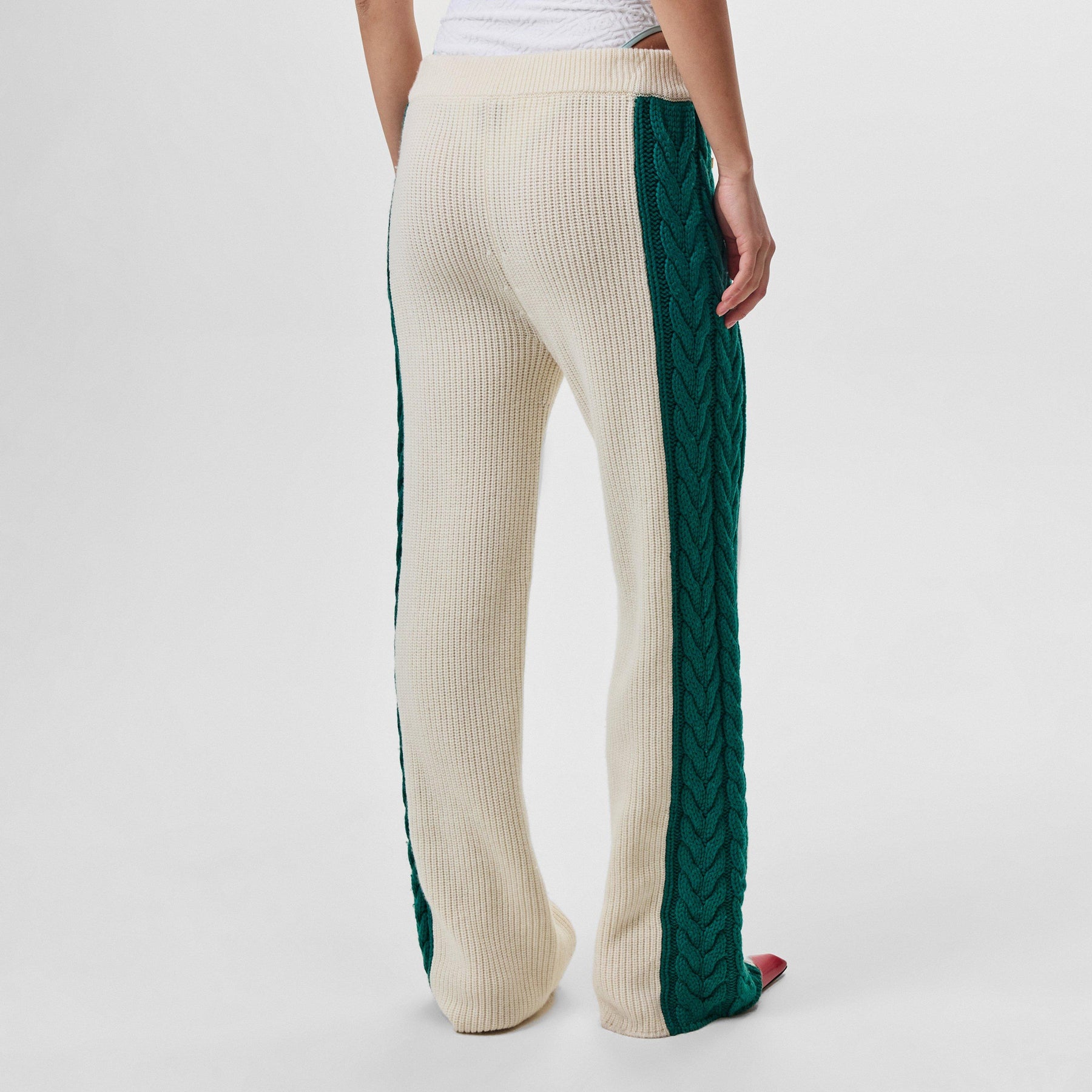 Cable Knit Trousers