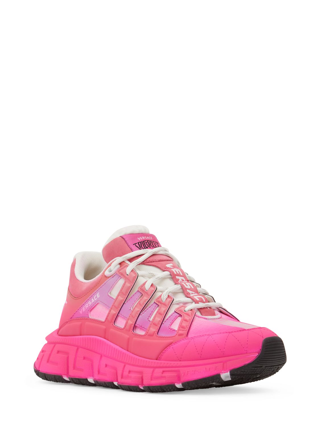 Versace Versace Leather sneakers - Size: UK 2 Heels | Shop From The Mirage
