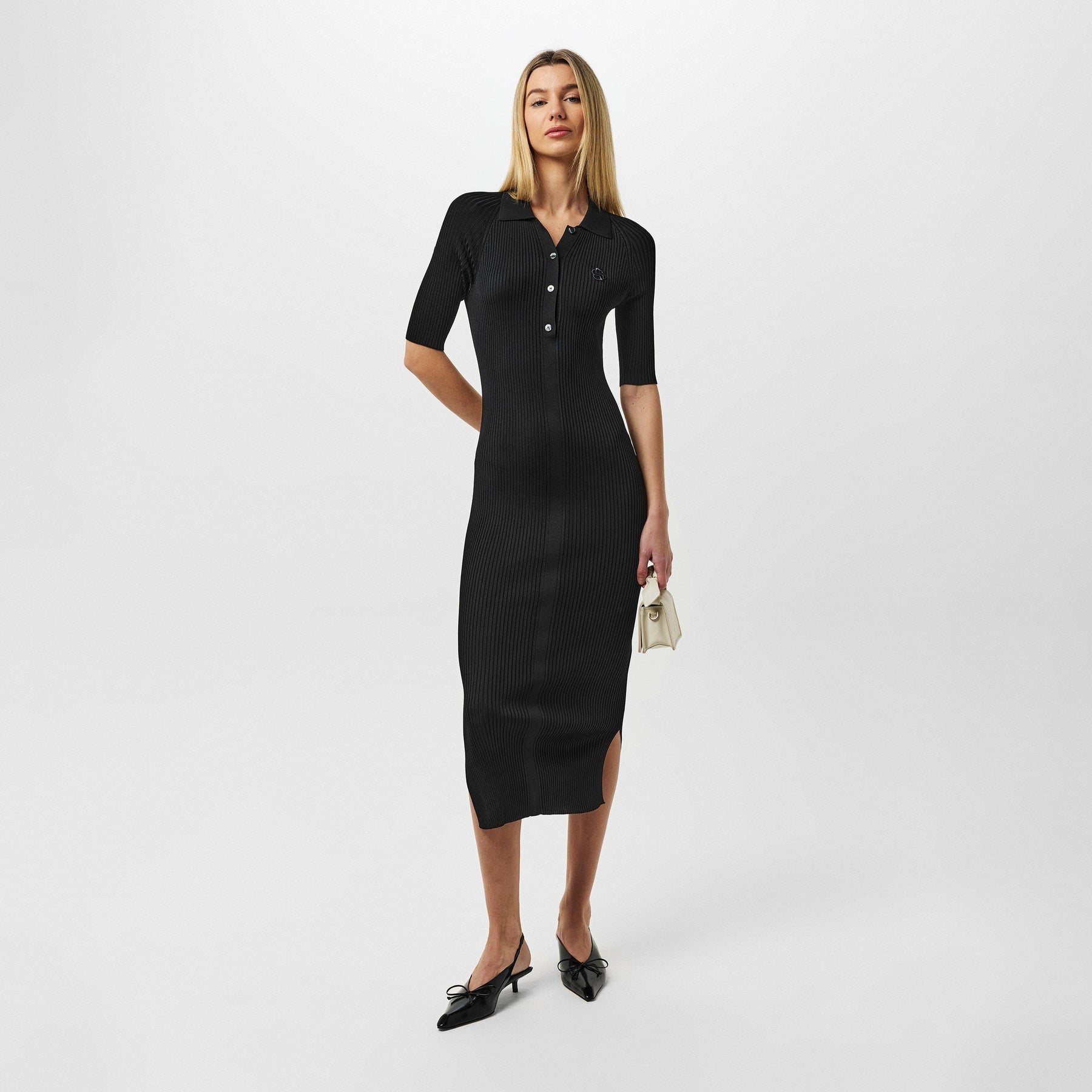 Button Placket Dress