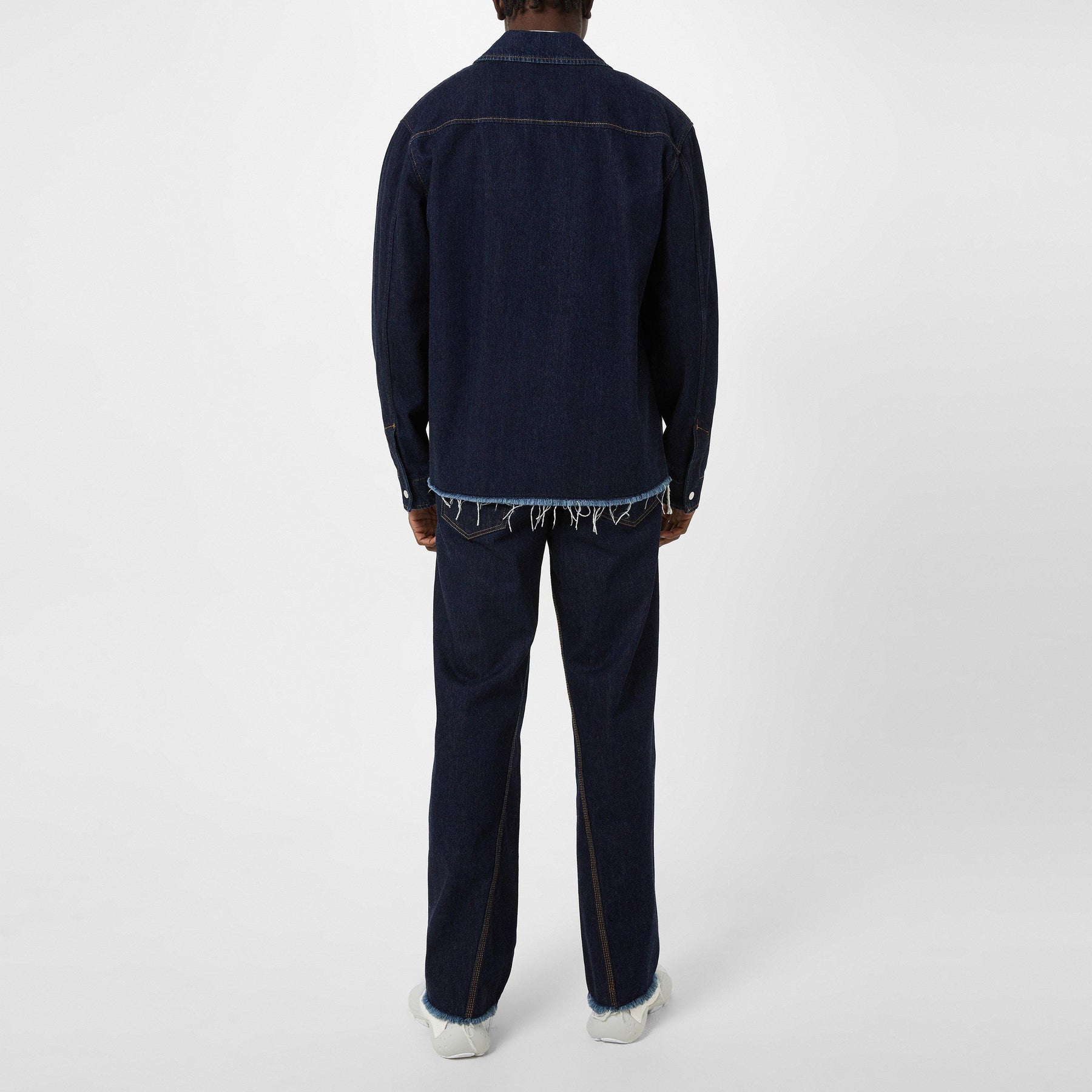 Zip Denim Shirt