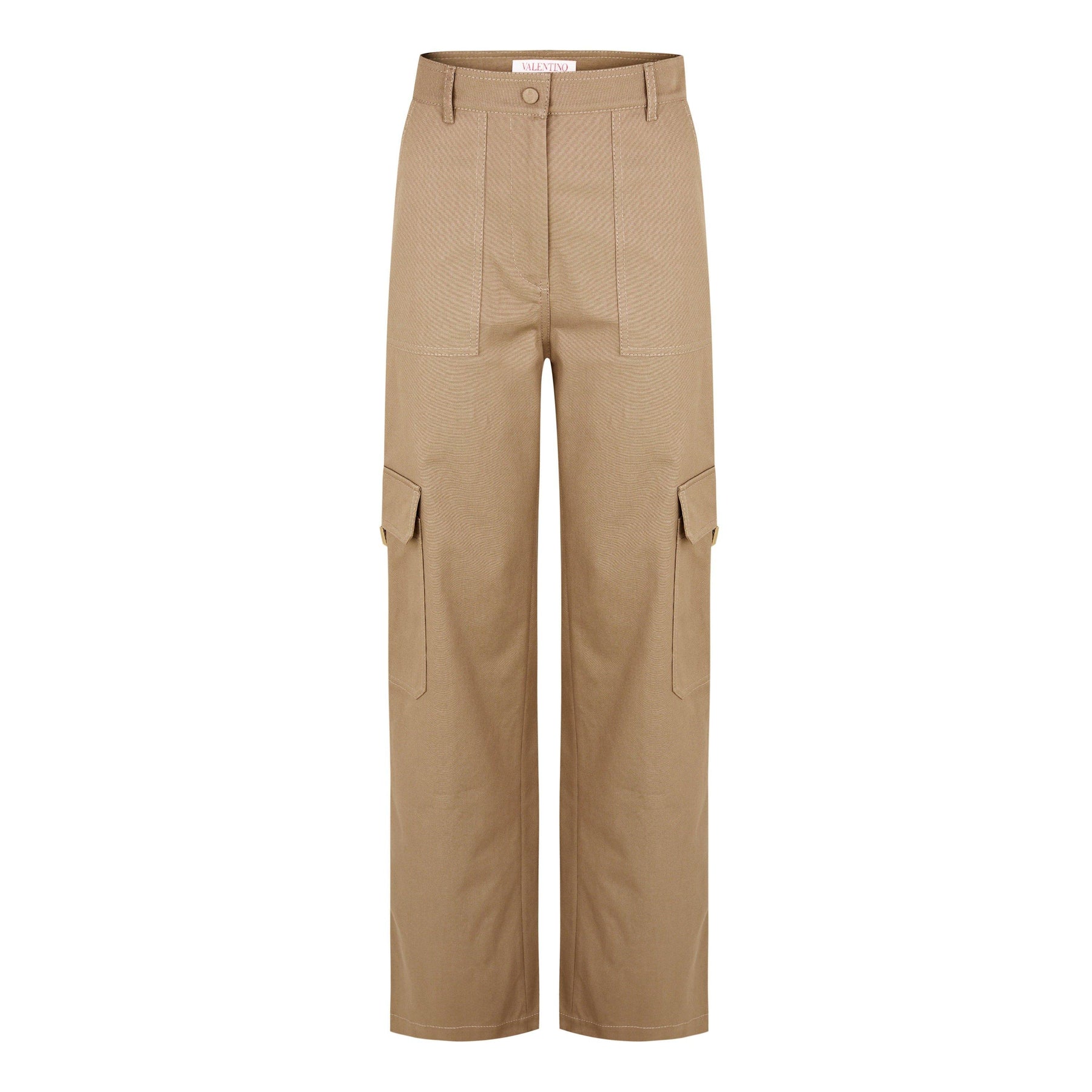 Stretch Canvas Cotton Pants