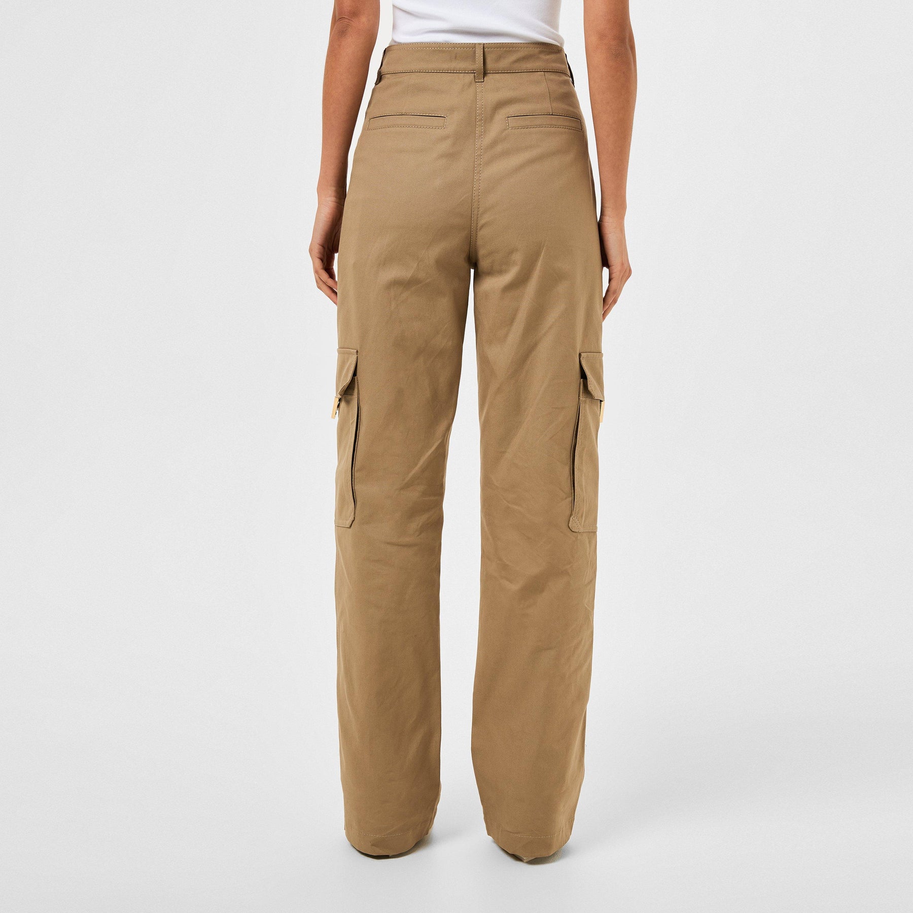 Stretch Canvas Cotton Pants