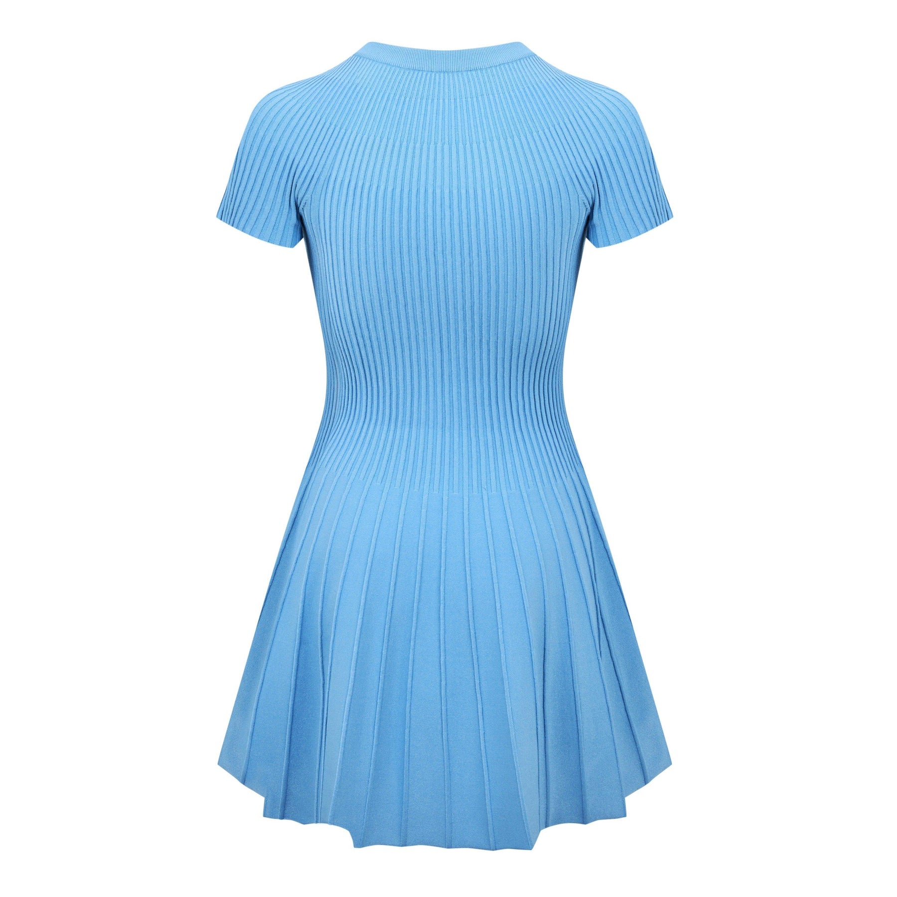 Pleated Mini Dress