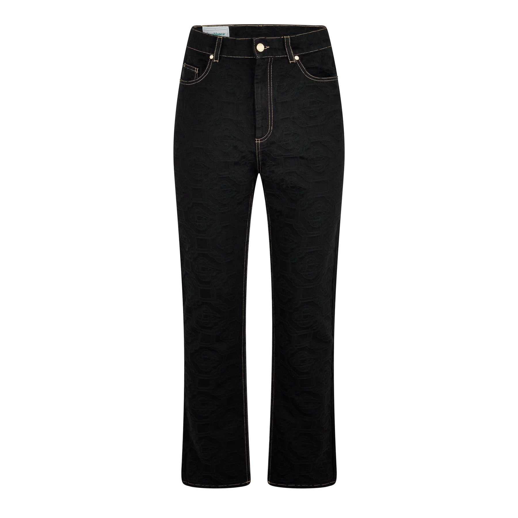 Jacquard Monogram Jeans