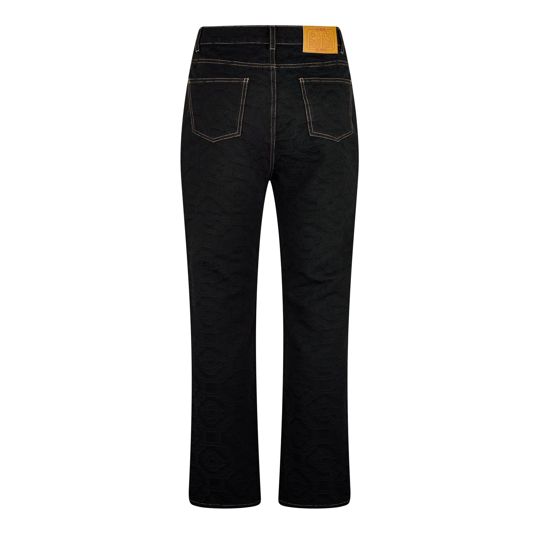 Jacquard Monogram Jeans
