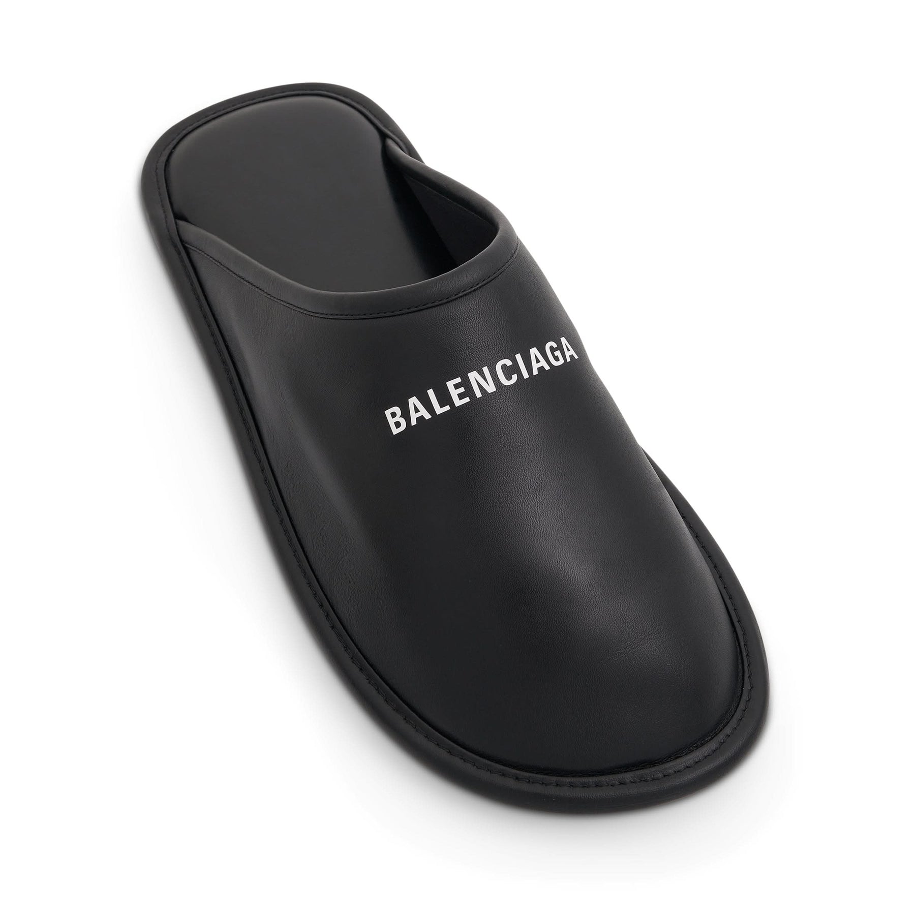 BALENCIAGA Home Slippers in Black/White