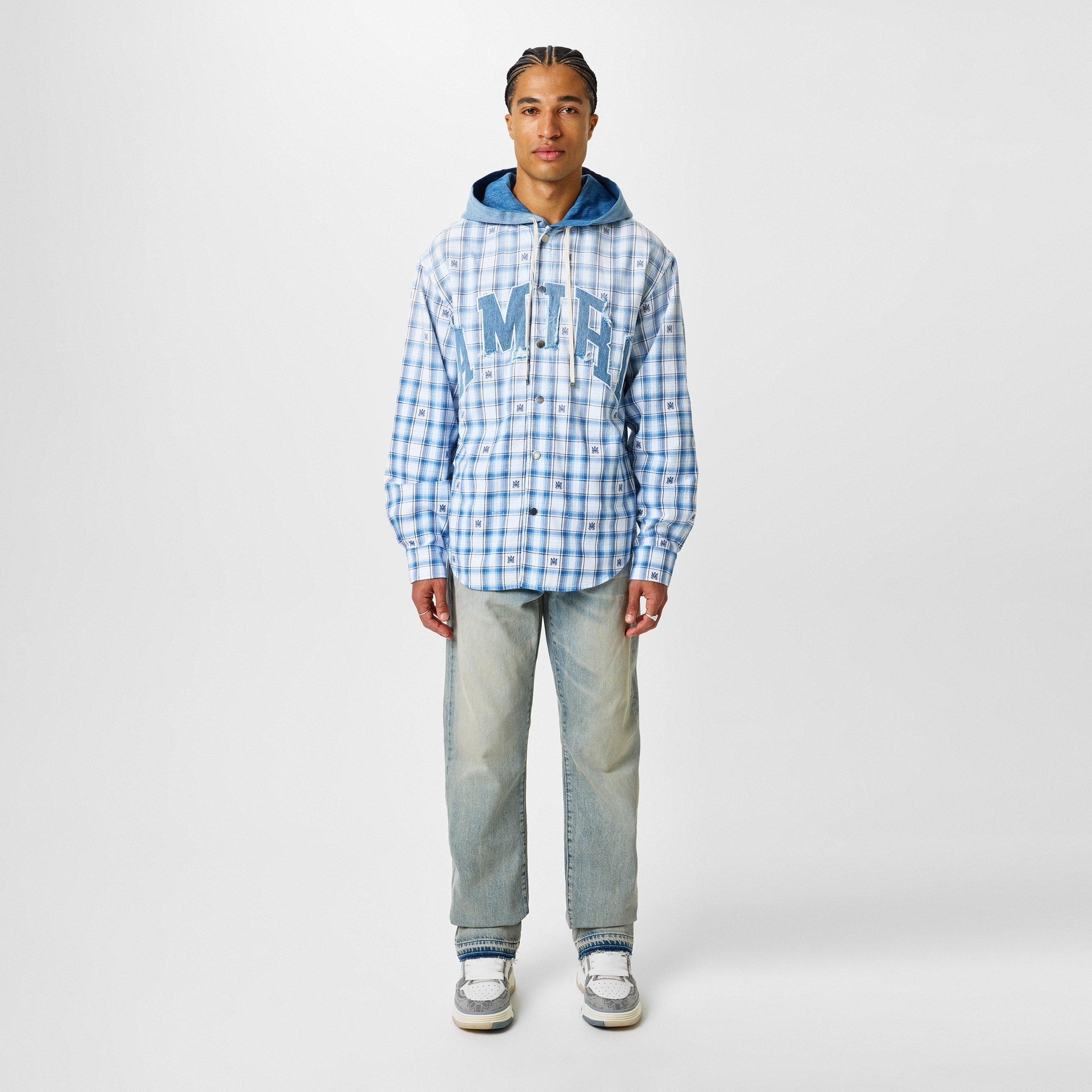 Hood Over Shirt