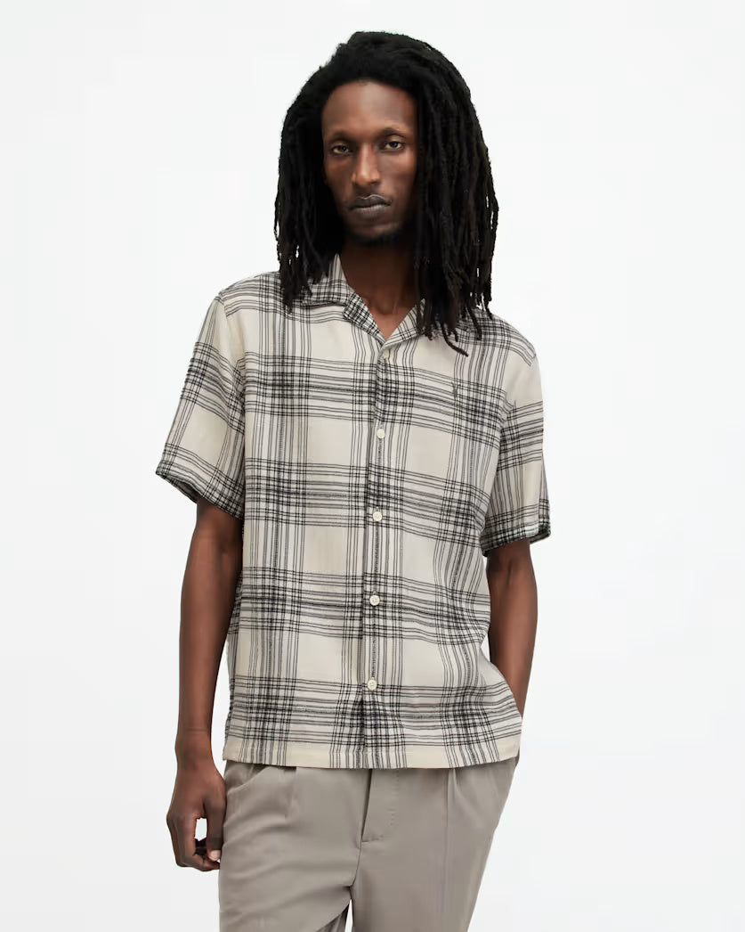 Padres Checked Relaxed Fit Shirt