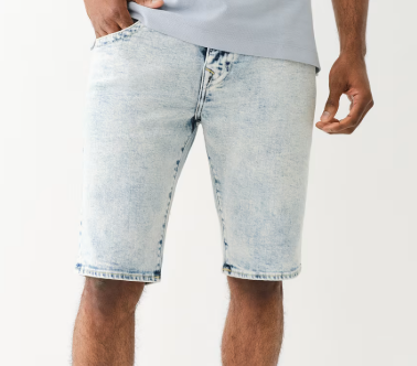 ROCCO ACID WASH DENIM SHORT