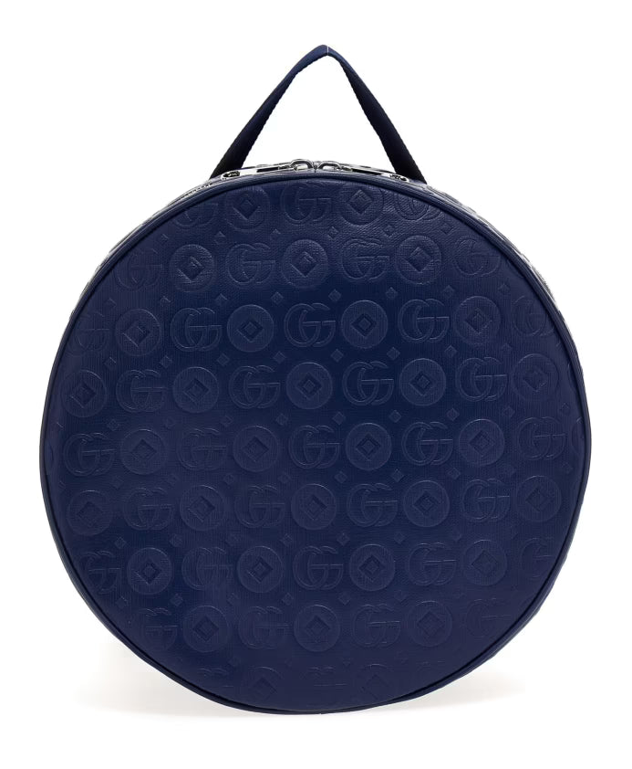 Round Backpack with Dots