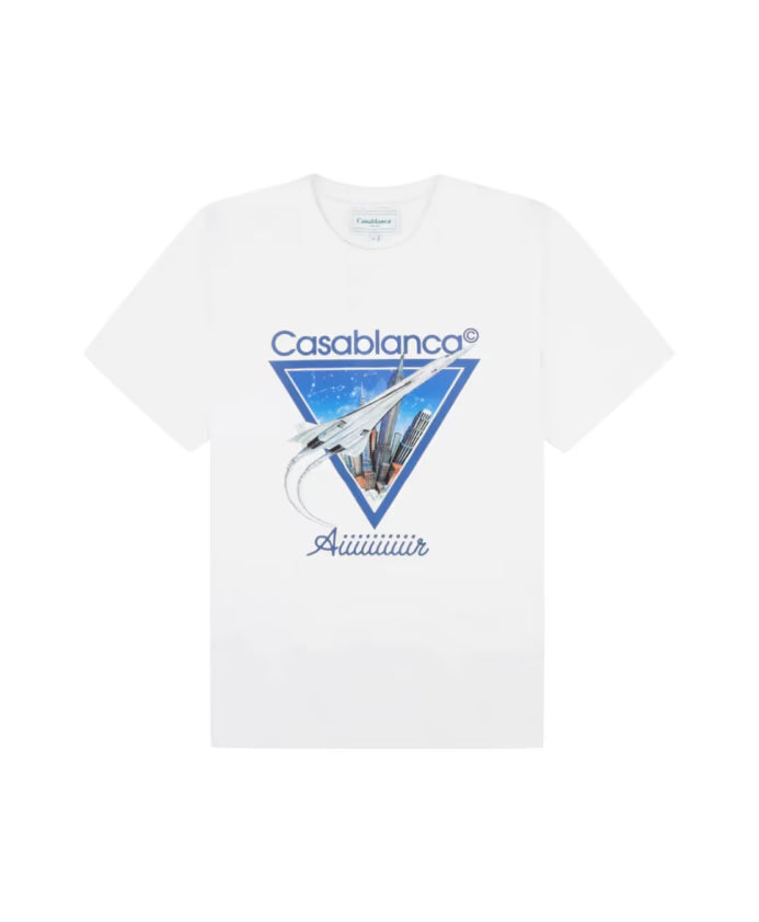 Casablanca Aiiiiir Print T-Shirt