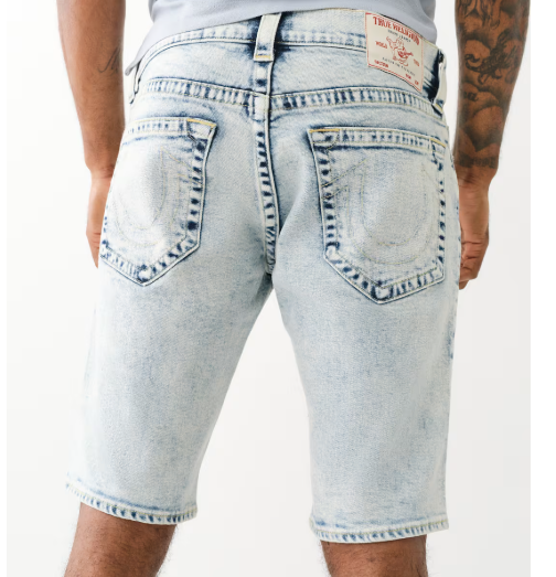 ROCCO ACID WASH DENIM SHORT