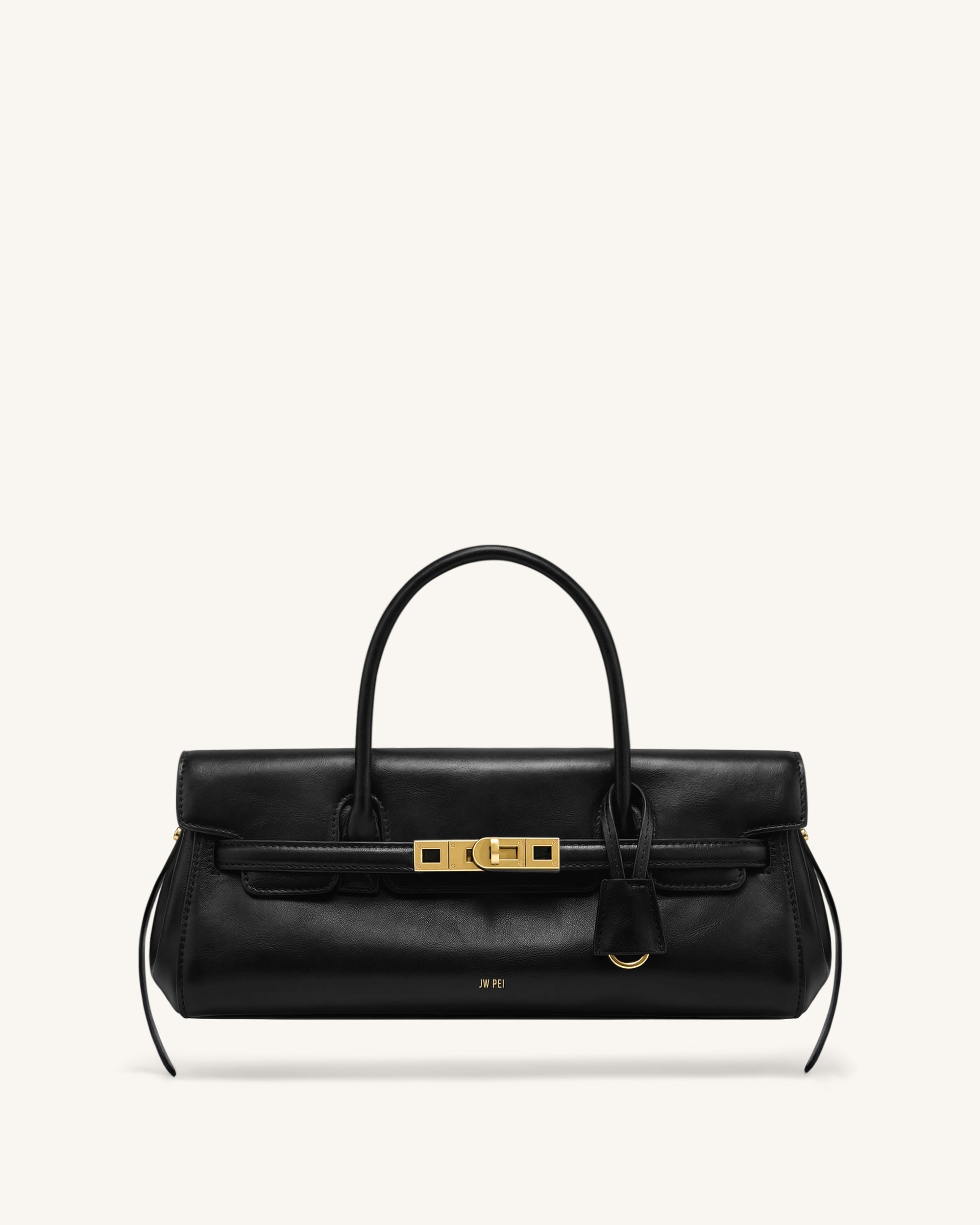 Yara Small Top Handle Shoulder Bag - Deep Coffee