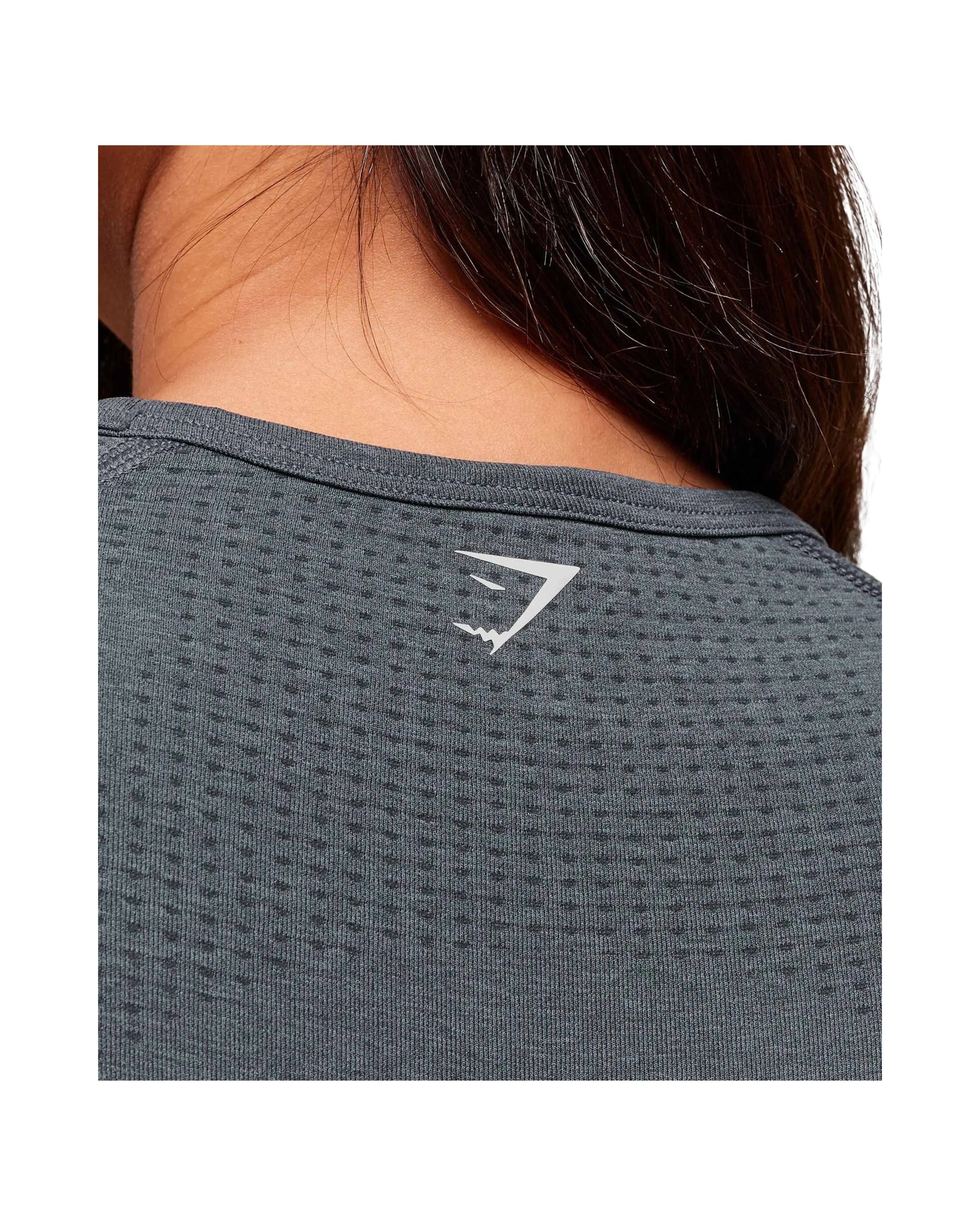 Gymshark Vital Crop Top Strong Grey Marl