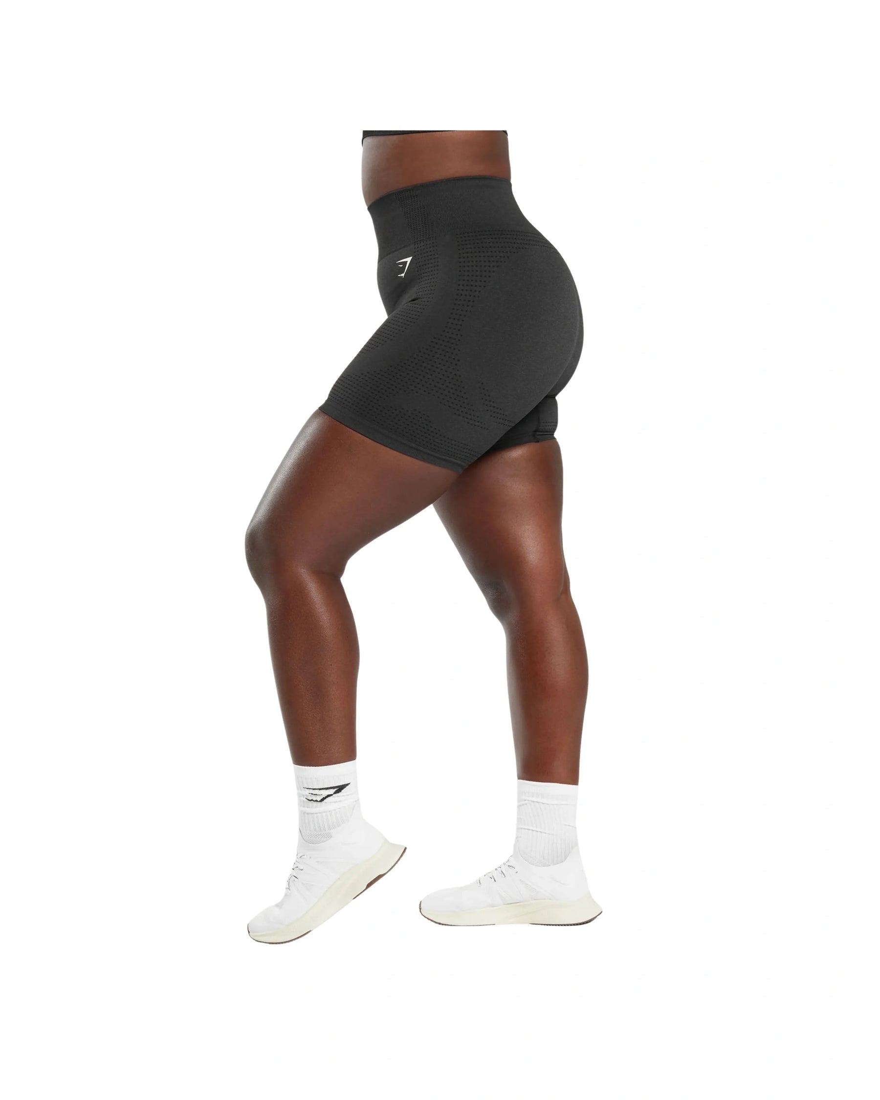Gymshasrk Vital Shorts compression fit Black Marl