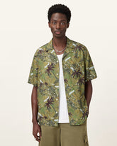 Liner Printed Relaxed Fit Shirt