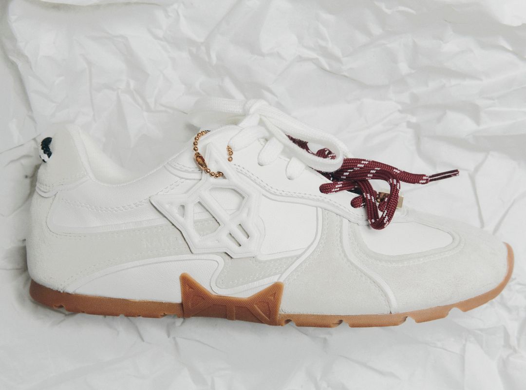 Adored White Suede/Leather
