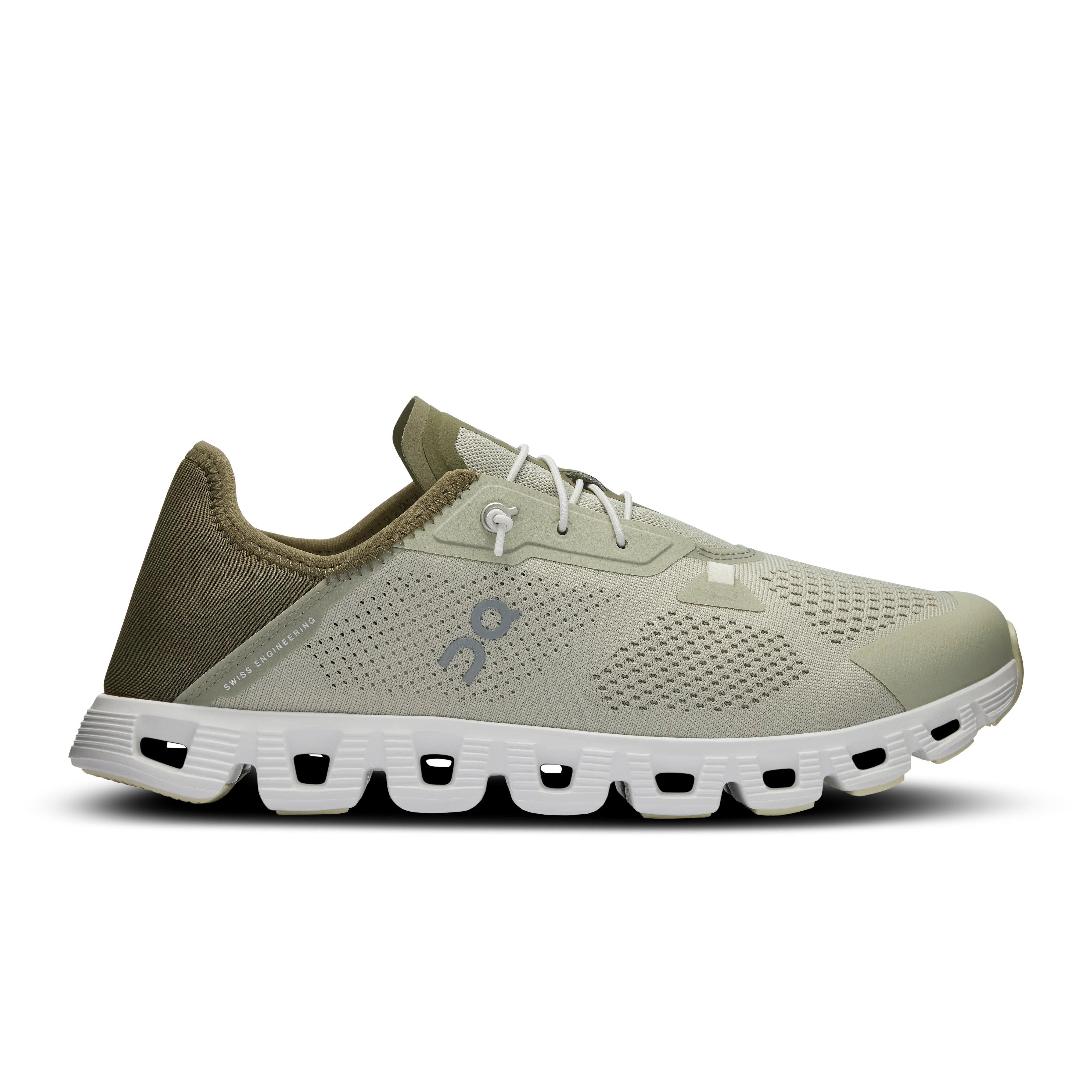 On Running Cloud 5 Coast 'Chalk/Olive'