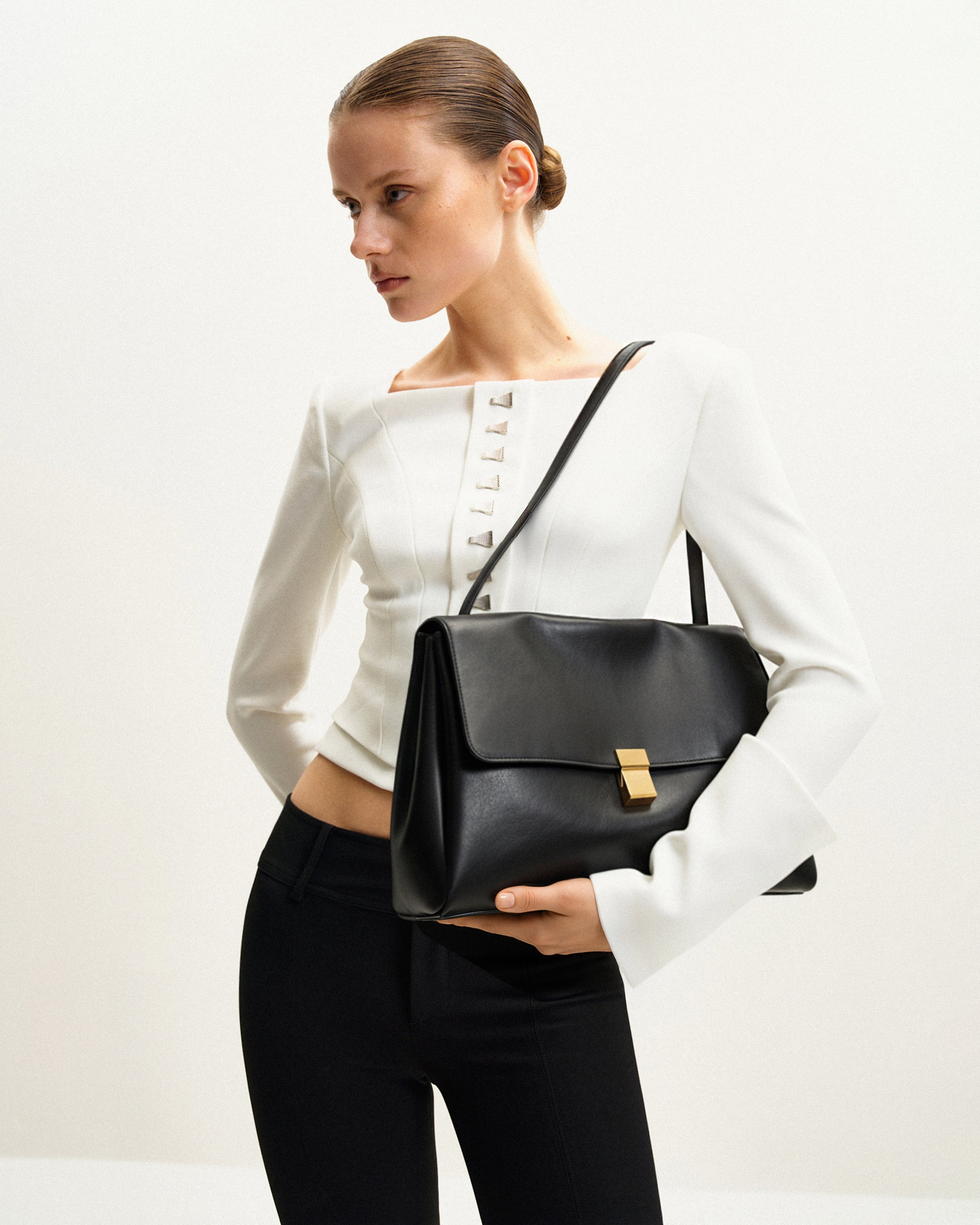 Hilary Shoulder Bag - Deep Burgundy