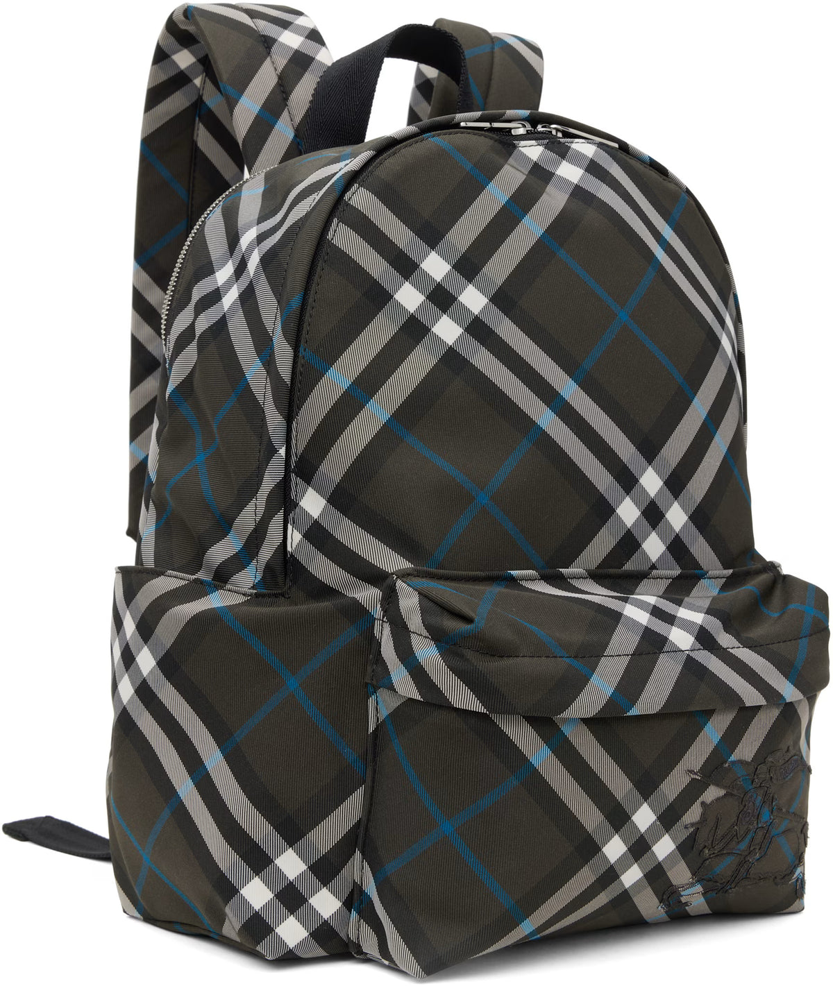 Burberry Gray Check Backpack