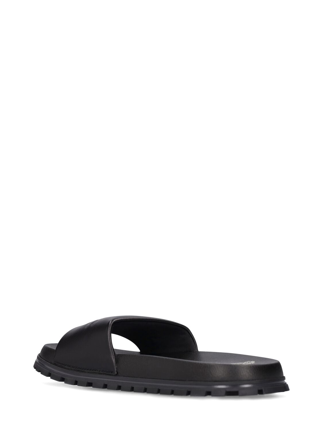 Marc Jacobs Marc Jacobs Leather slide sandals - Size: UK 2 Loafers | Shop From The Mirage