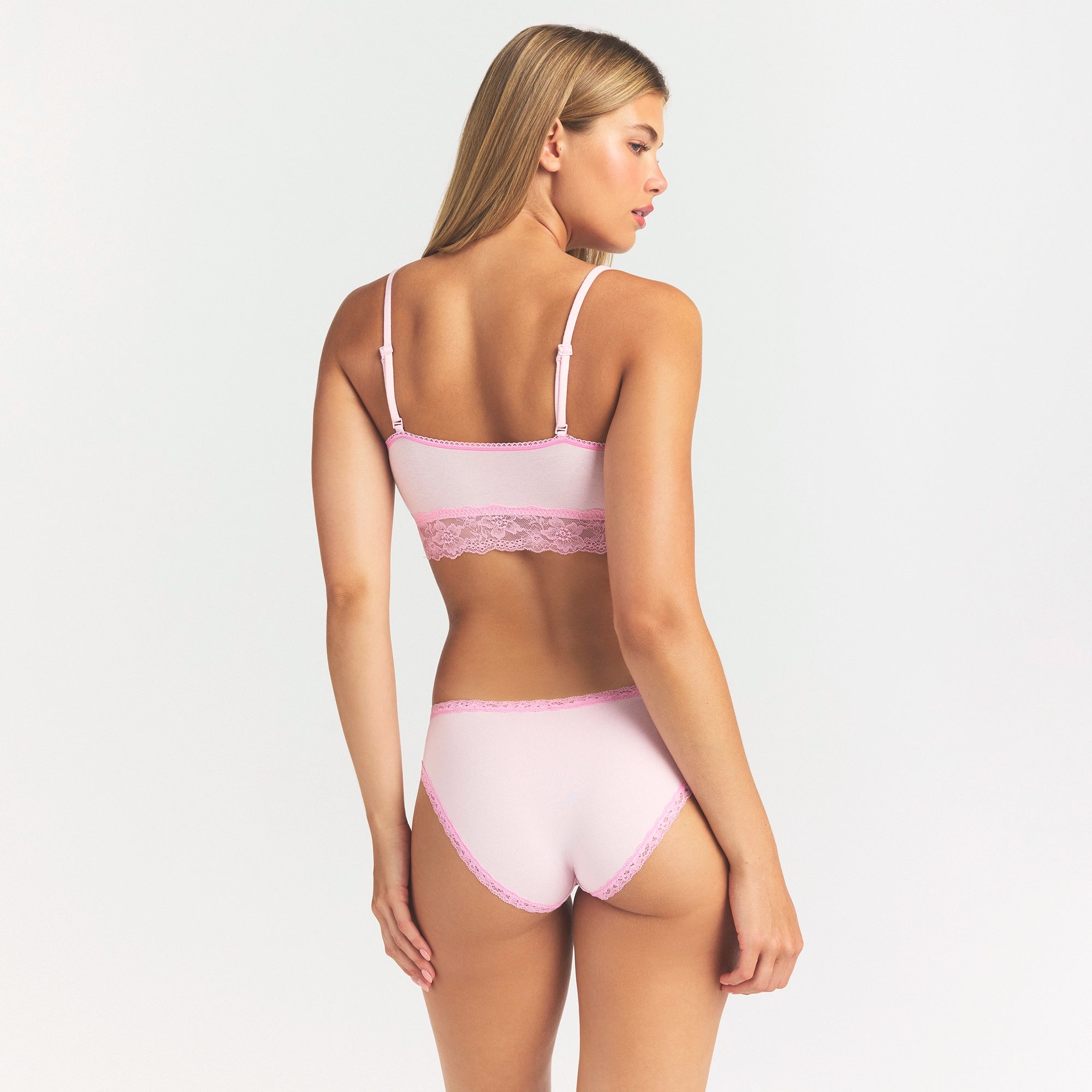 Lightweight Cotton Lace Brief