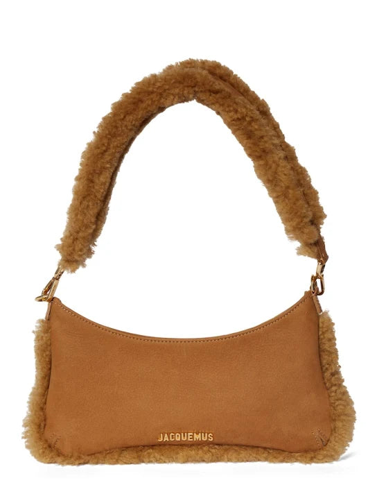 Jacquemus Jacquemus Le Bisou Doux leather shoulder bag - Bags | Shop From The Mirage