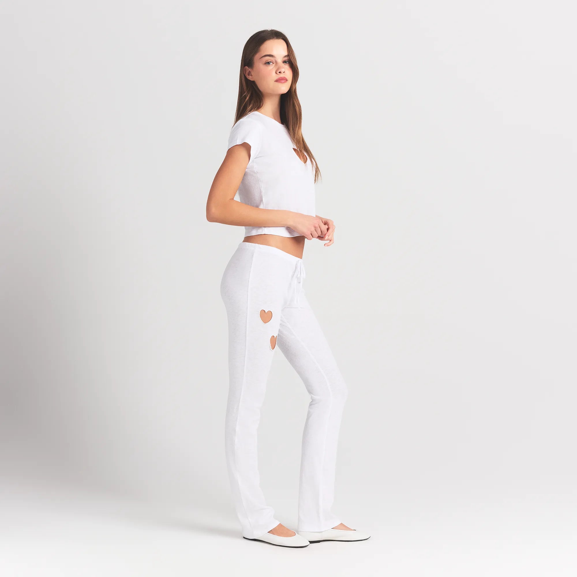 Worn in Jersey Heart Straight Leg Pant