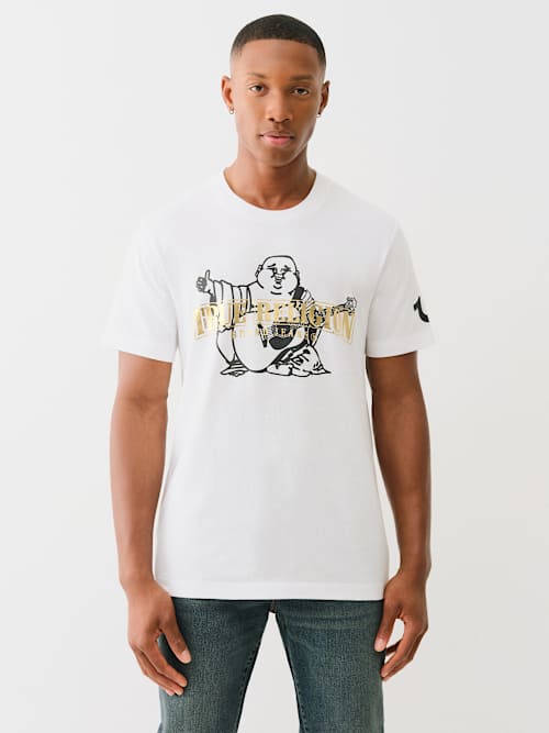 DIMENSIONAL LOGO TEE