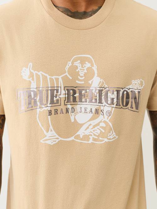 DIMENSIONAL LOGO TEE