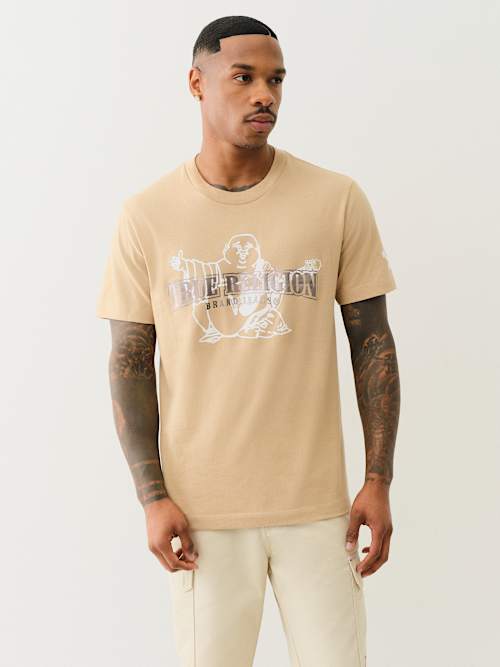 DIMENSIONAL LOGO TEE