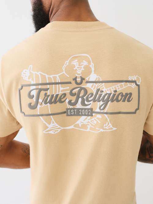 BUDDHA EST 2002 LOGO TEE