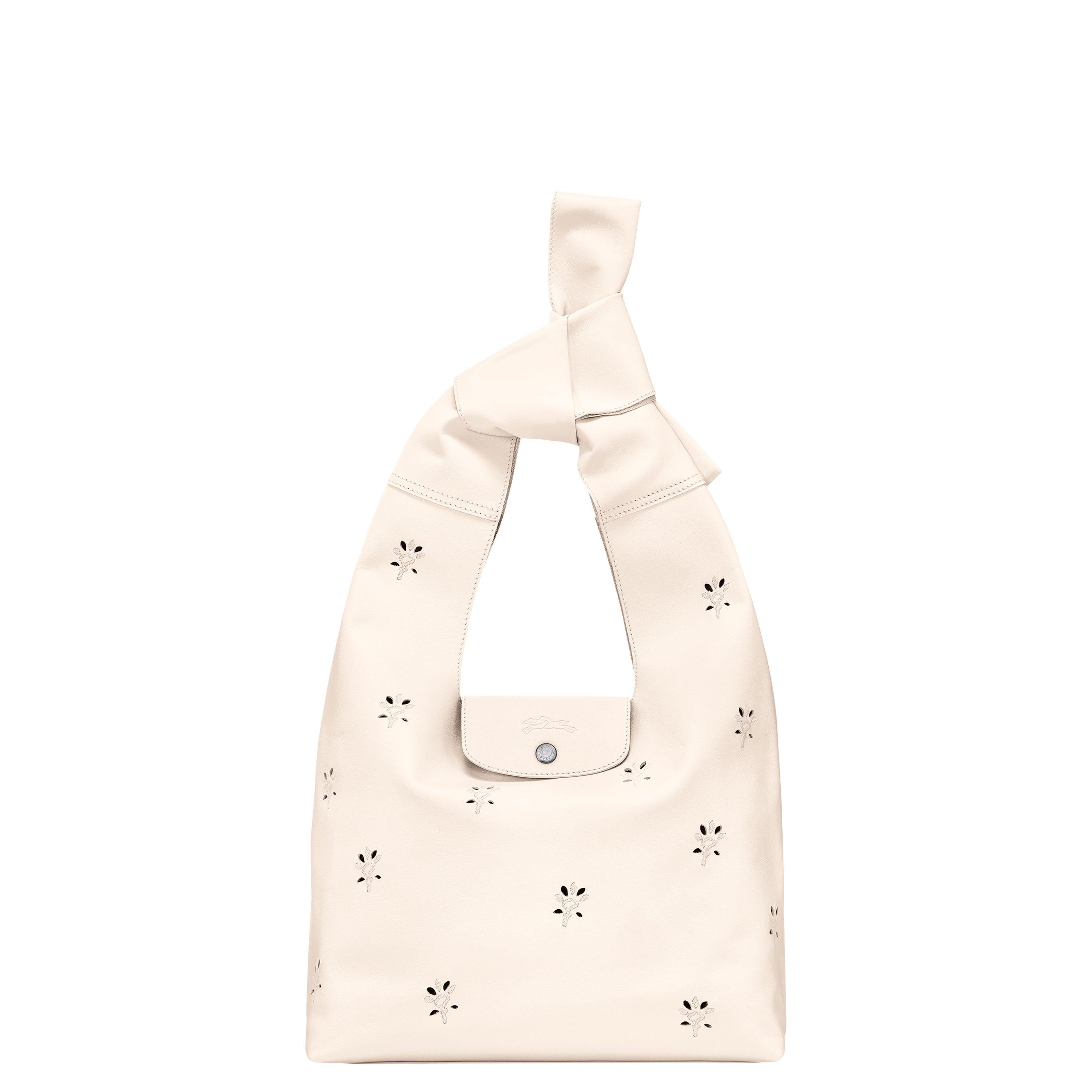Pliage Broderie Shoulder Bag