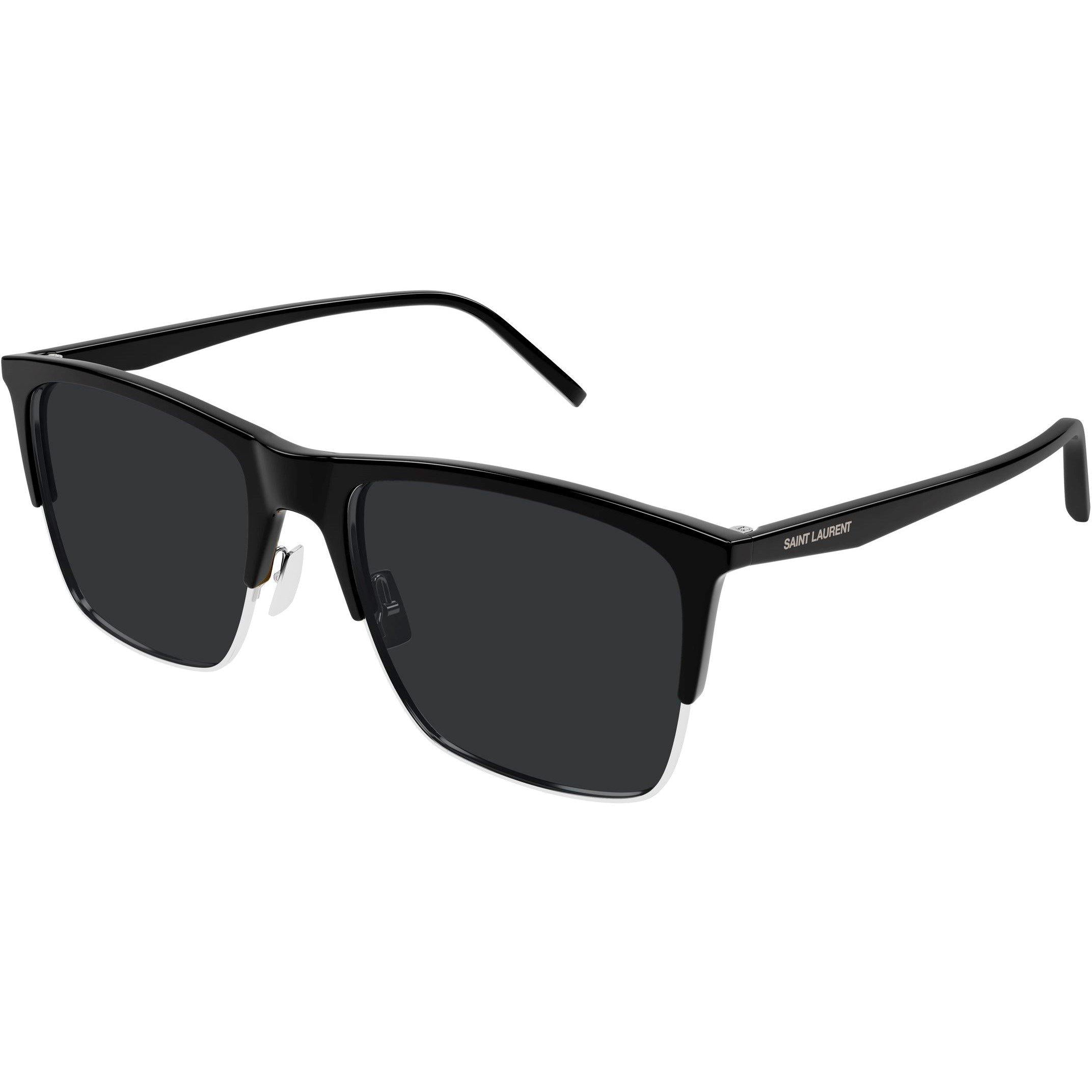 Semi-Rim Rectangle Sunglasses