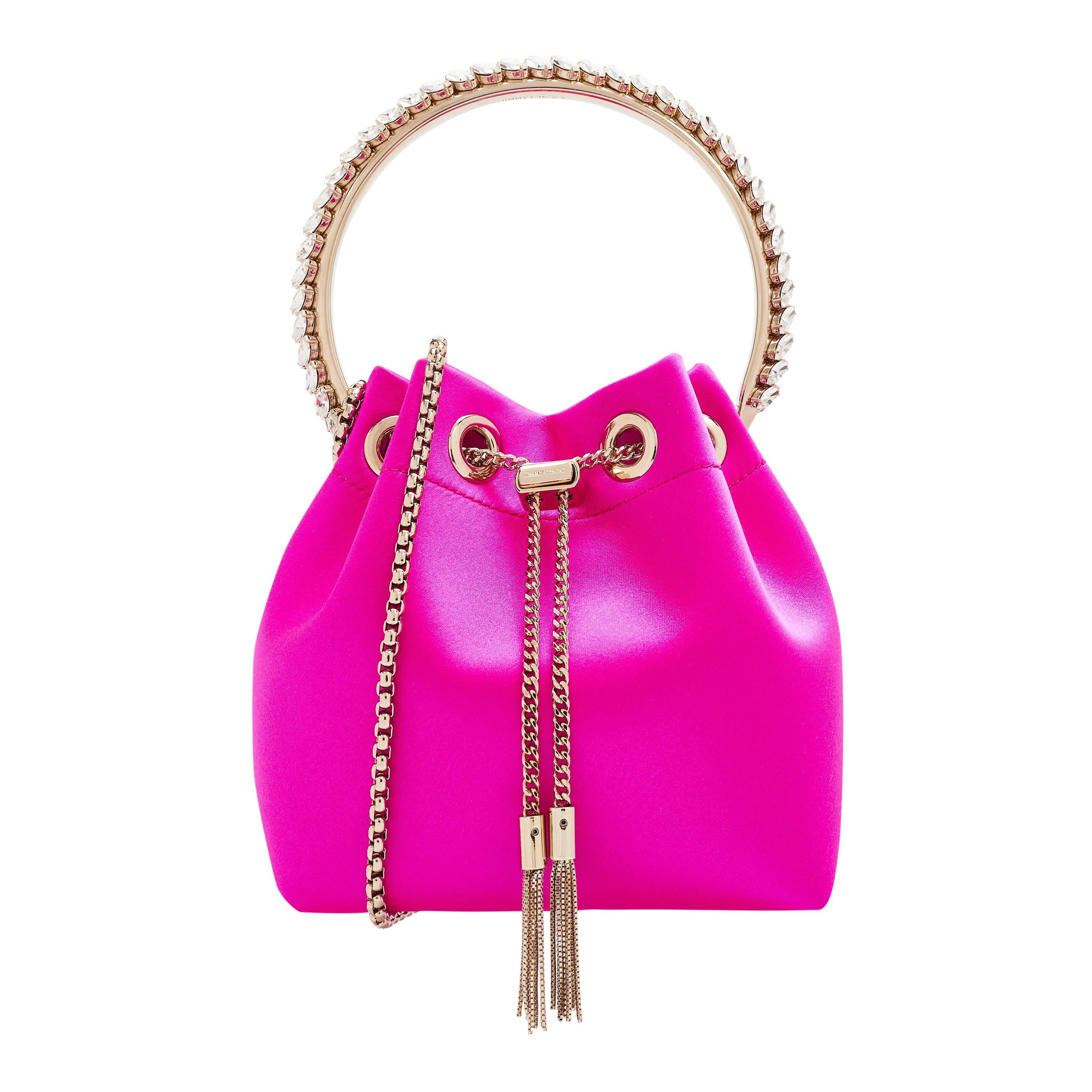 Bon Bon Satin Top-Handle Bag