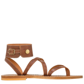 Longchamp x K.Jacques Sandals Brown - Leather