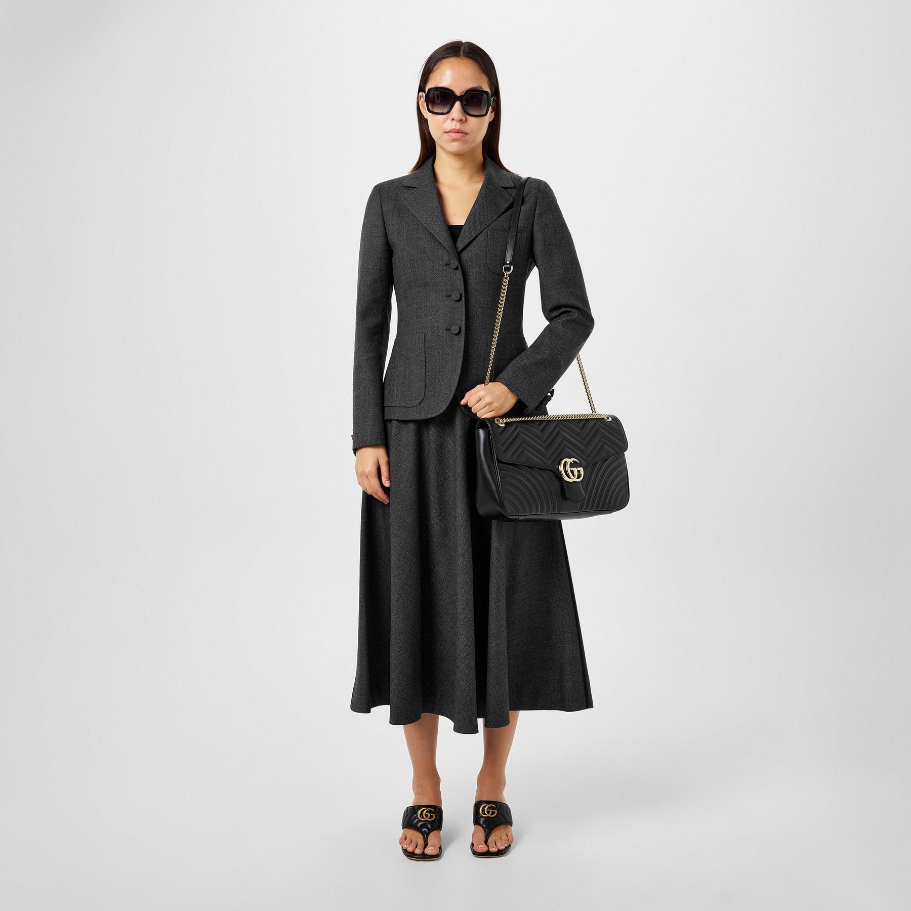 GG Marmont Large Shoulder Bag