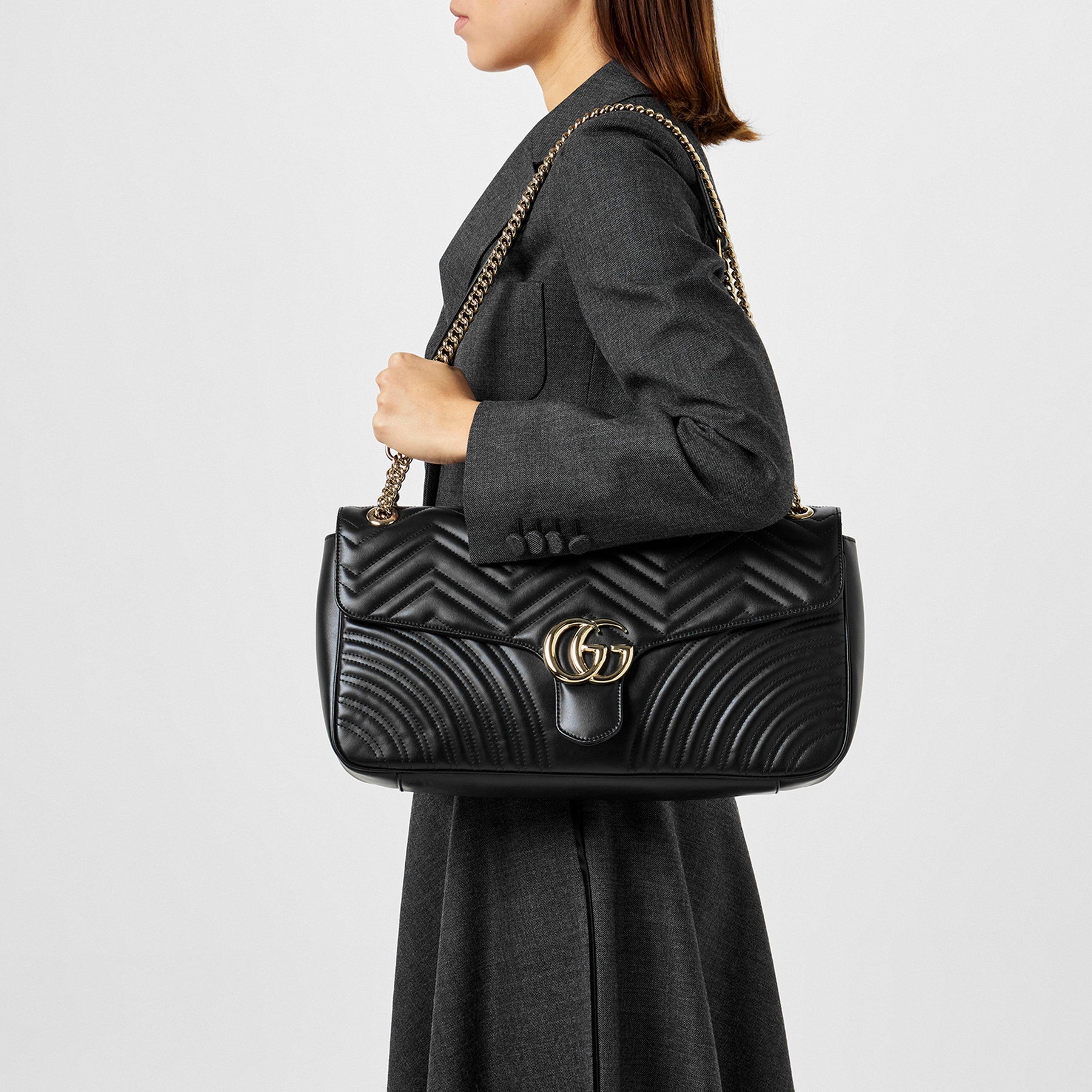 GG Marmont Large Shoulder Bag