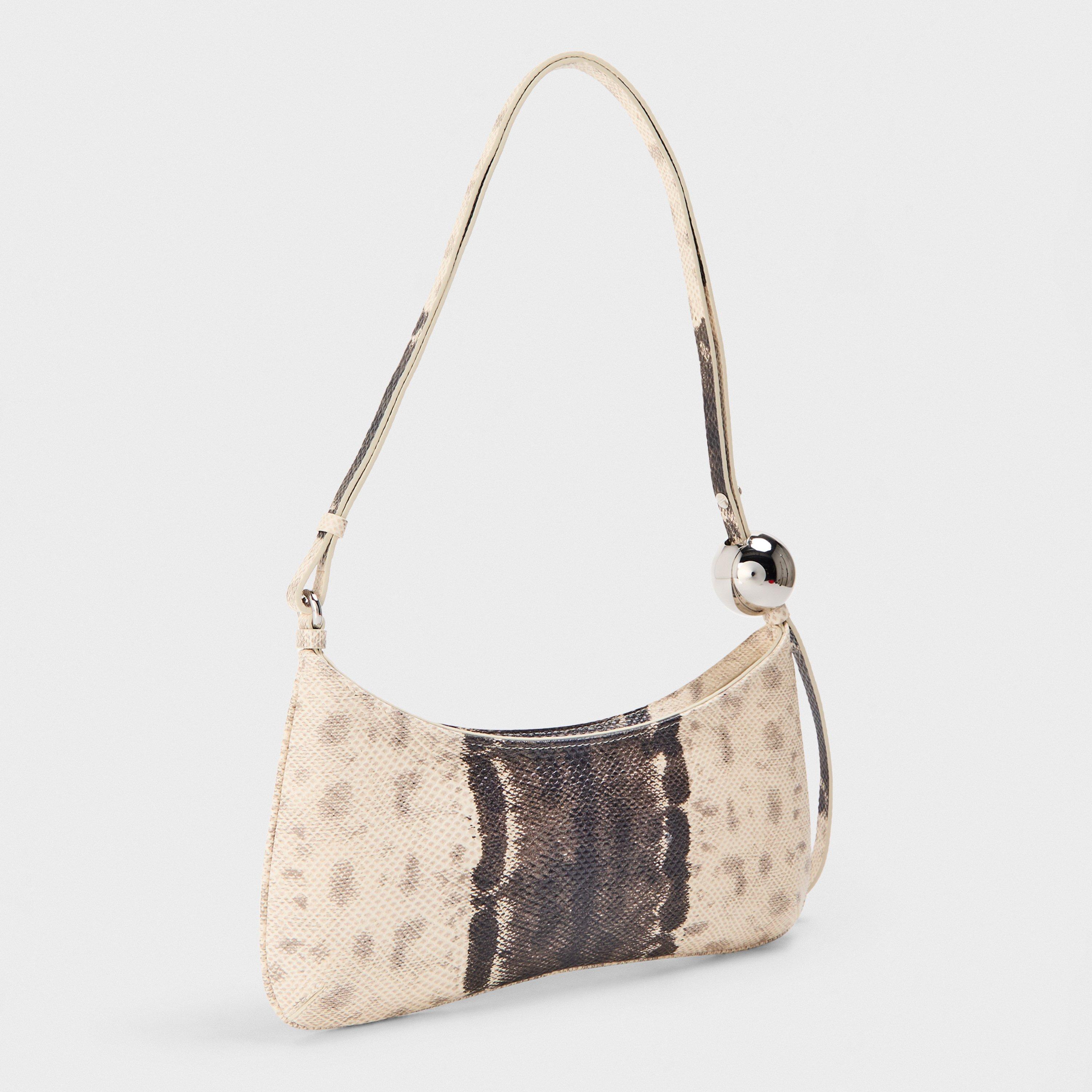 Beaded Cotton Le Bisou Perle Shoulder Bag