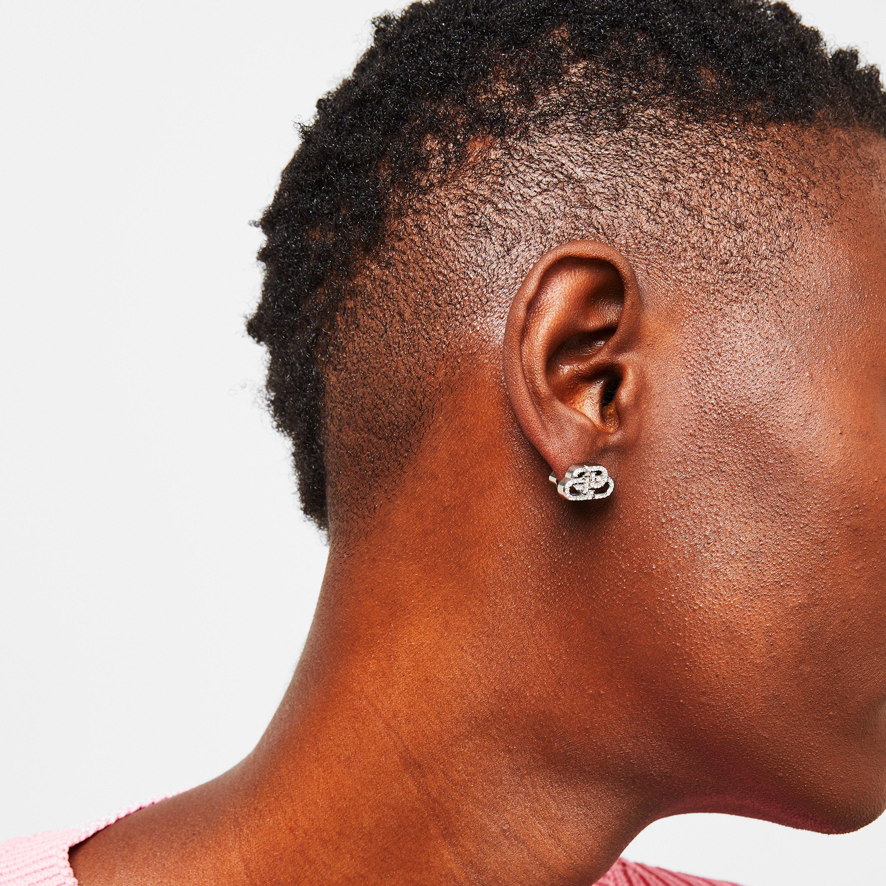 Bb Xs Stud Crystal Earrings