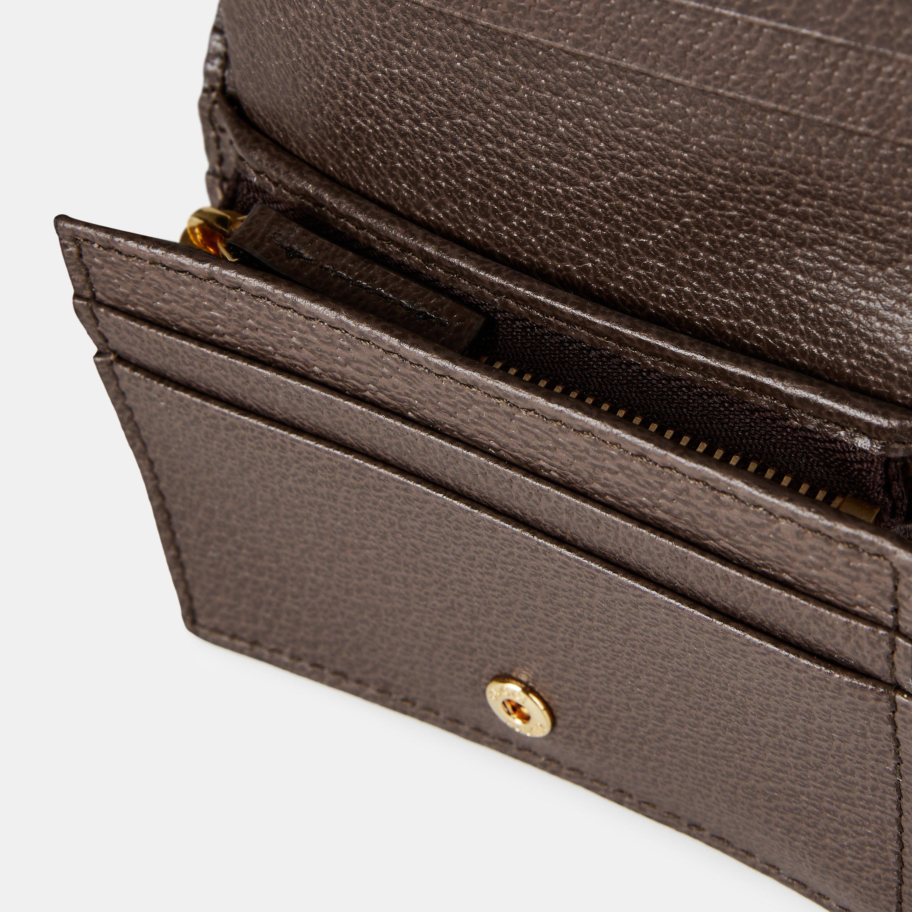 Canvas Leather Ophidia GG Wallet