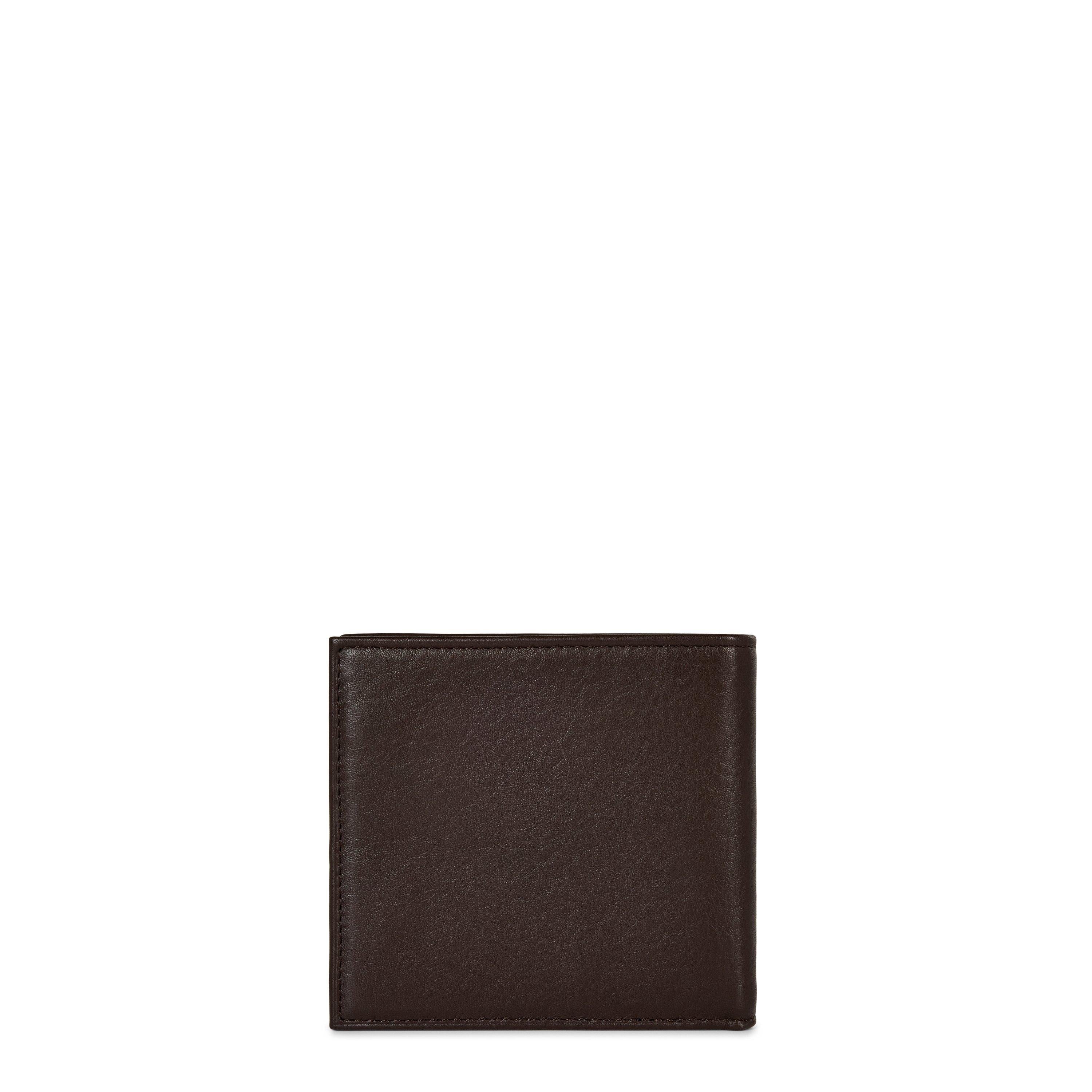 Mens Pebble Leather Billfold Wallet