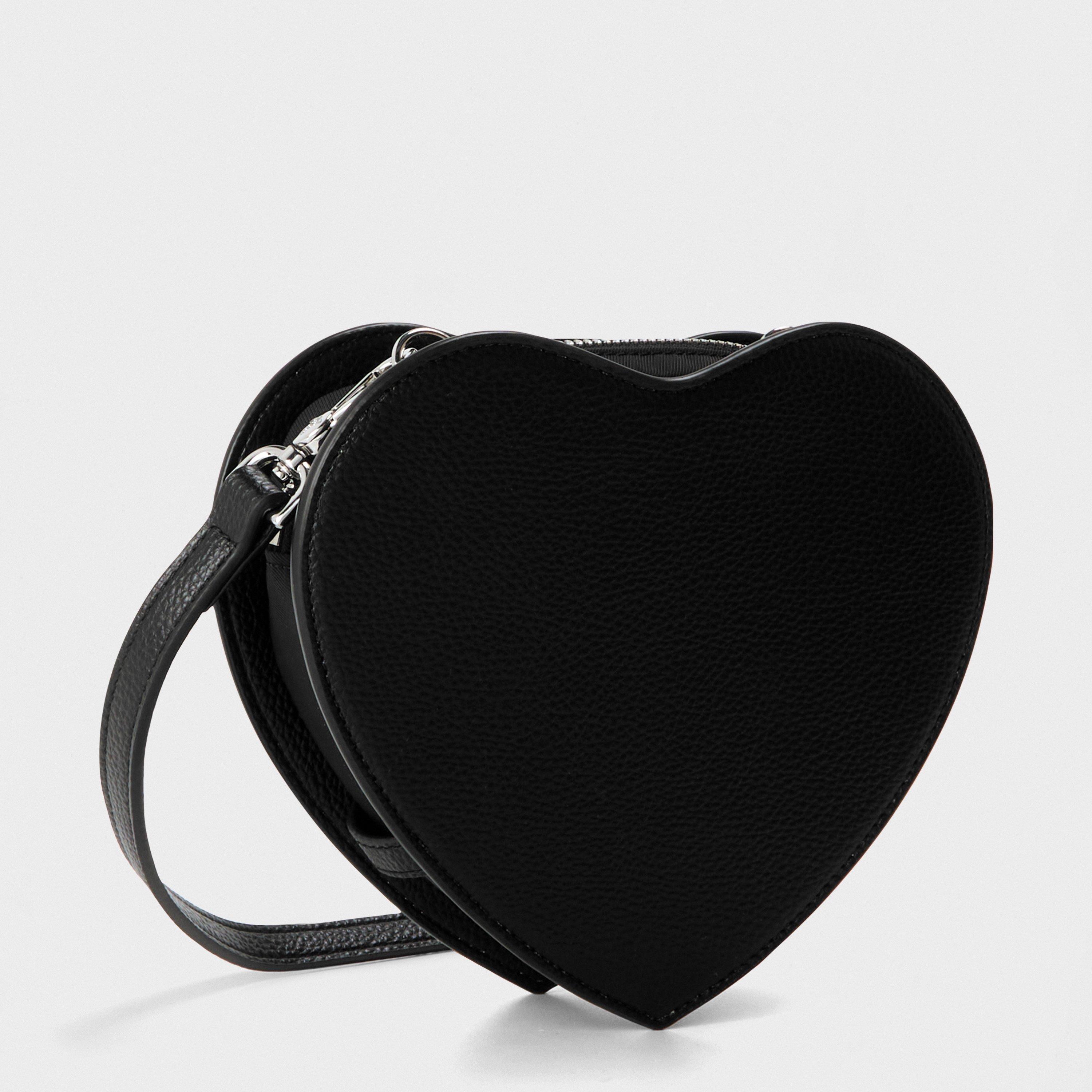 Viv Heart Croc Crossbody Bag