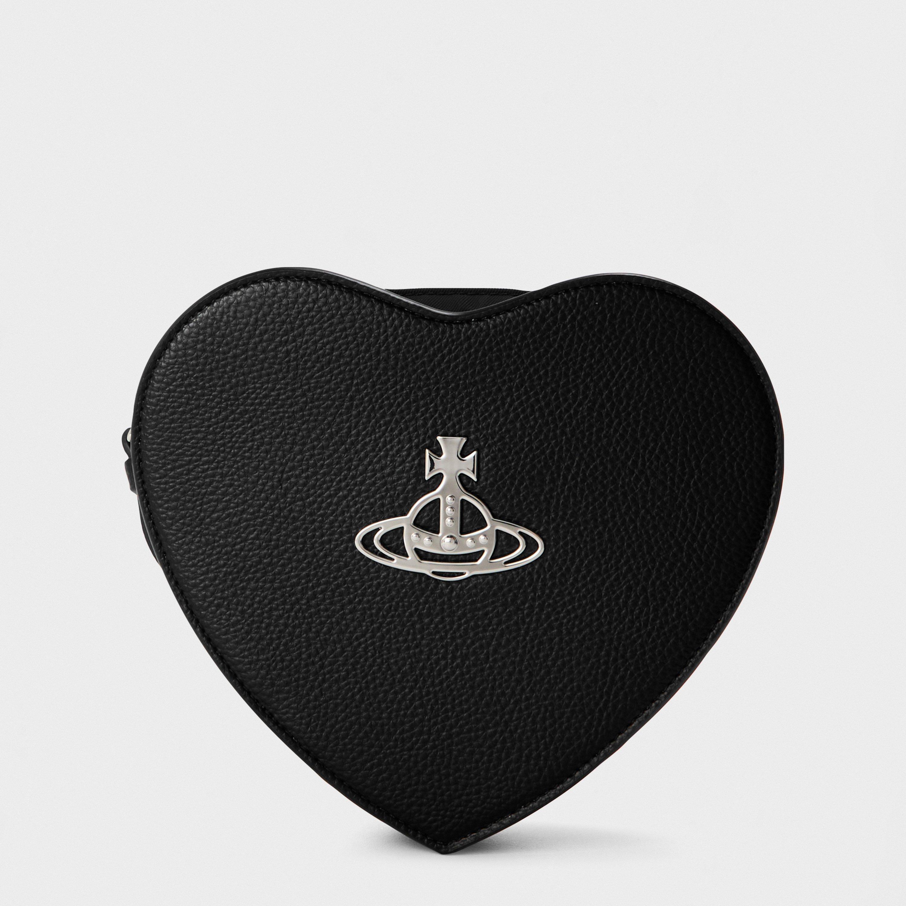Viv Heart Croc Crossbody Bag